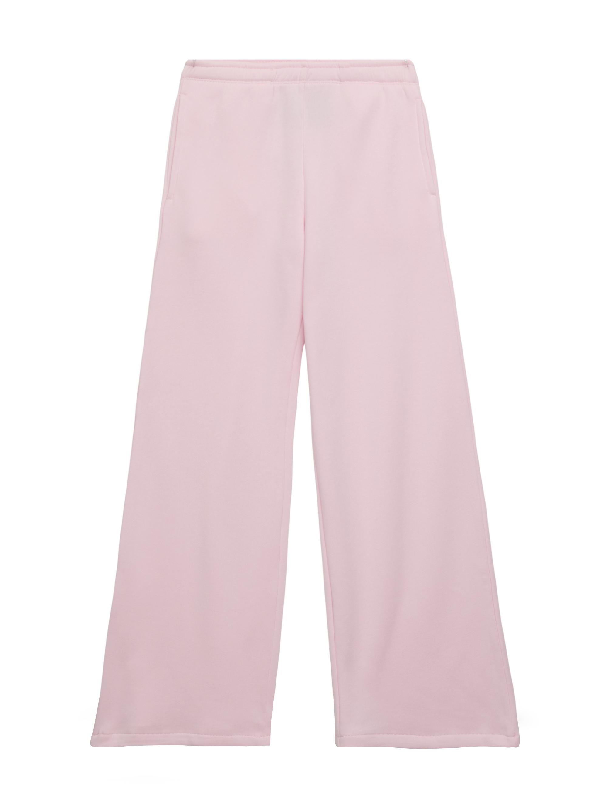 KatieJ NYC Girl's Dylan Super Wide-Leg Sweatpants - Balpk