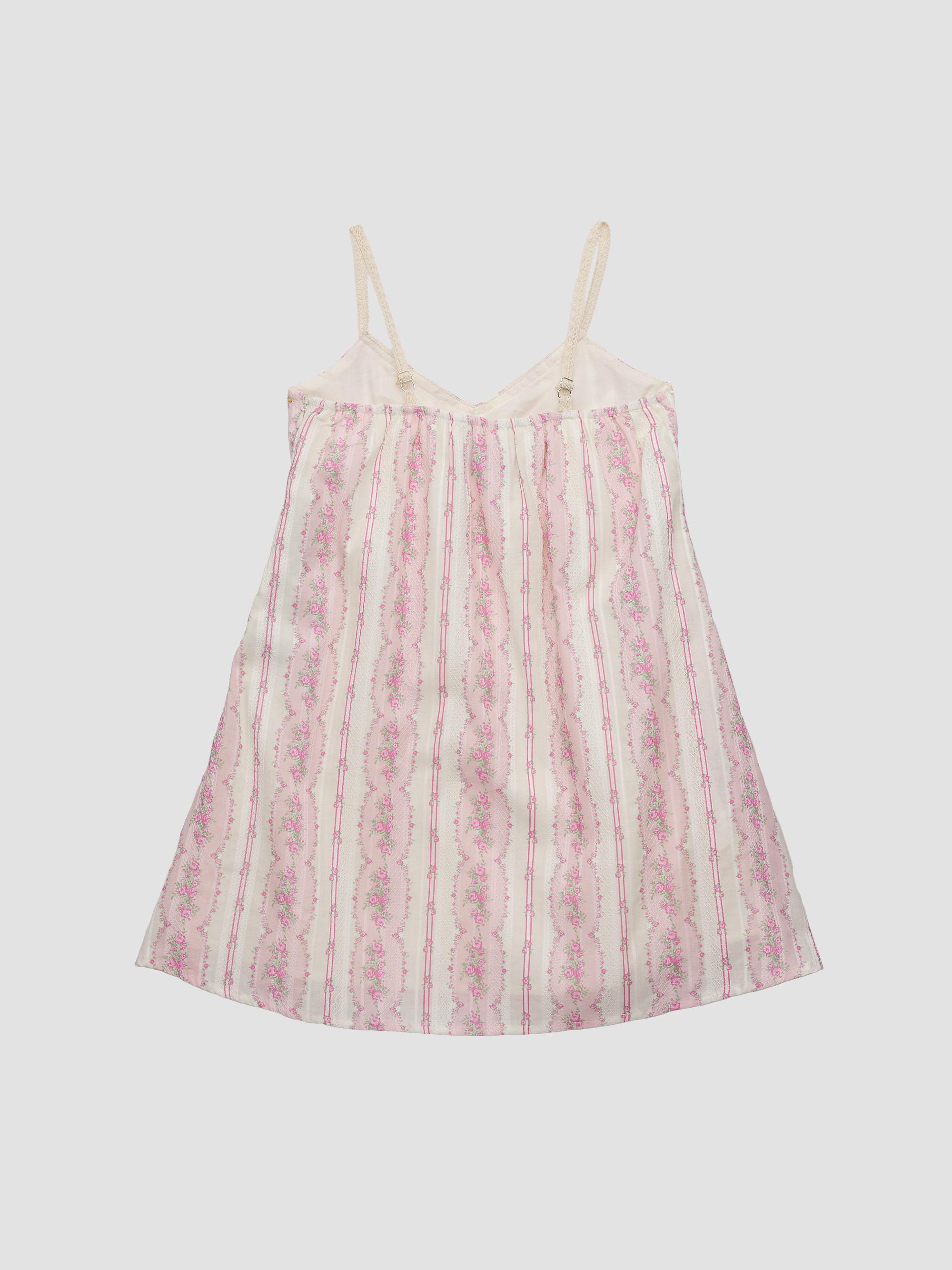 KatieJ NYC Girl's Floral Bloom Cotton Dress - Babypinkcottstrp | Thumbnail 2