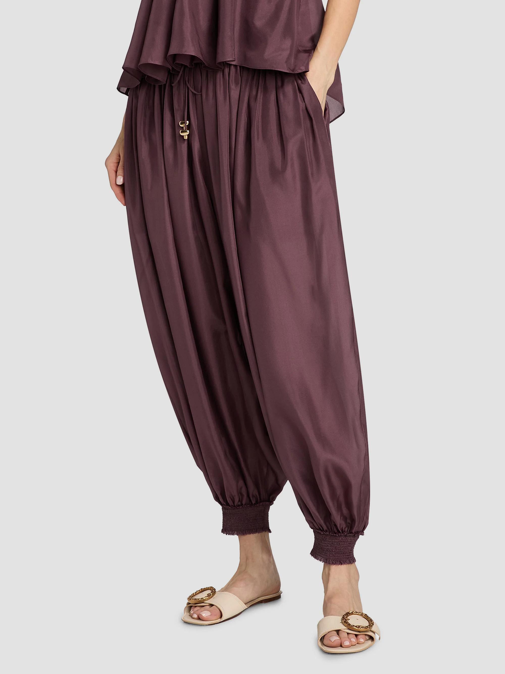Zimmermann Aster Silk Harem Pants | Saks Fifth Avenue