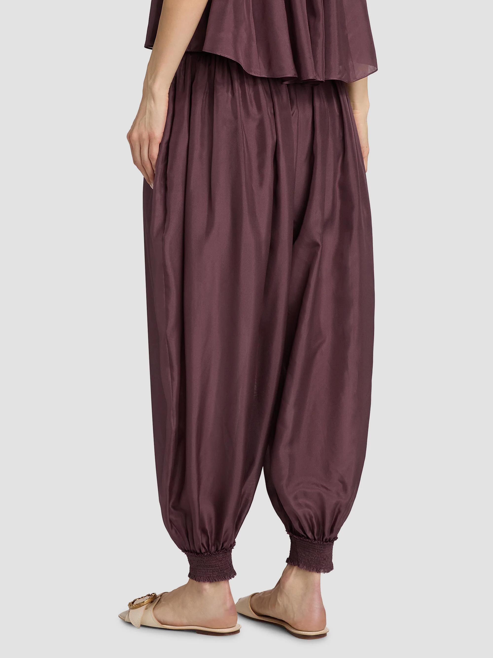 Zimmermann Aster Silk Harem Pants | Saks Fifth Avenue