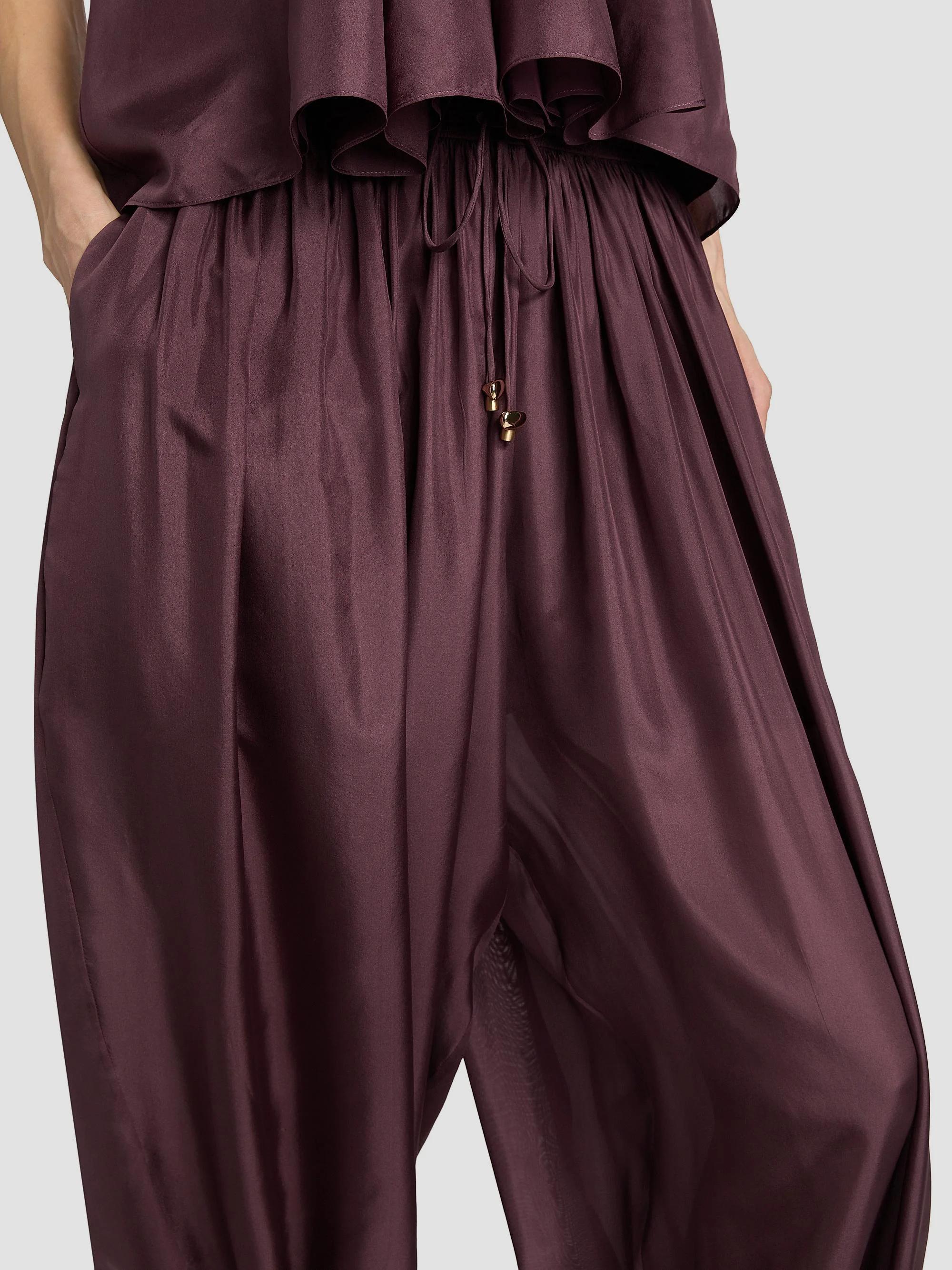 Zimmermann Aster Silk Harem Pants | Saks Fifth Avenue