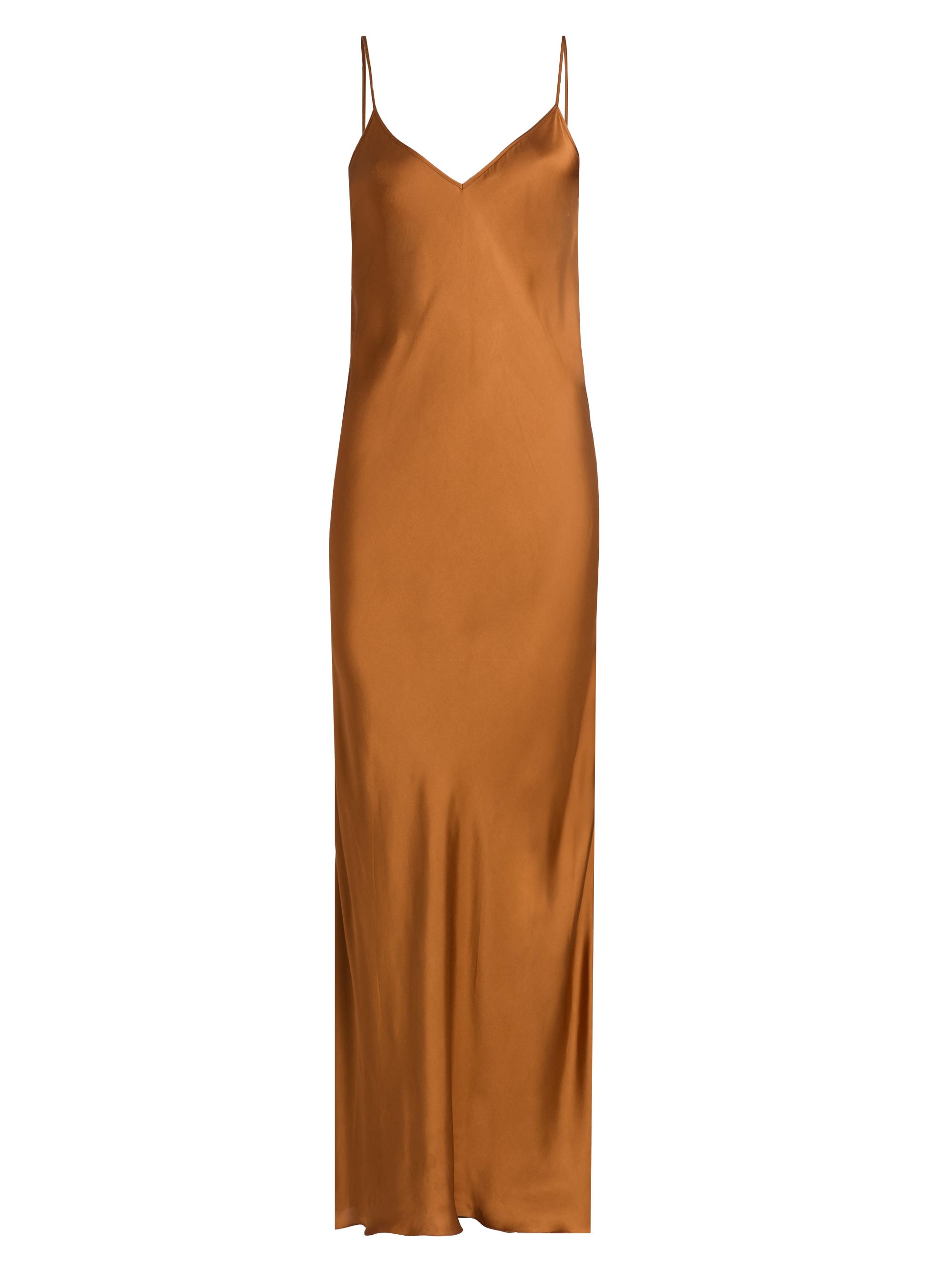 Isabel Marant Women's Nevana Satin Bias Slip Gown - Caramel