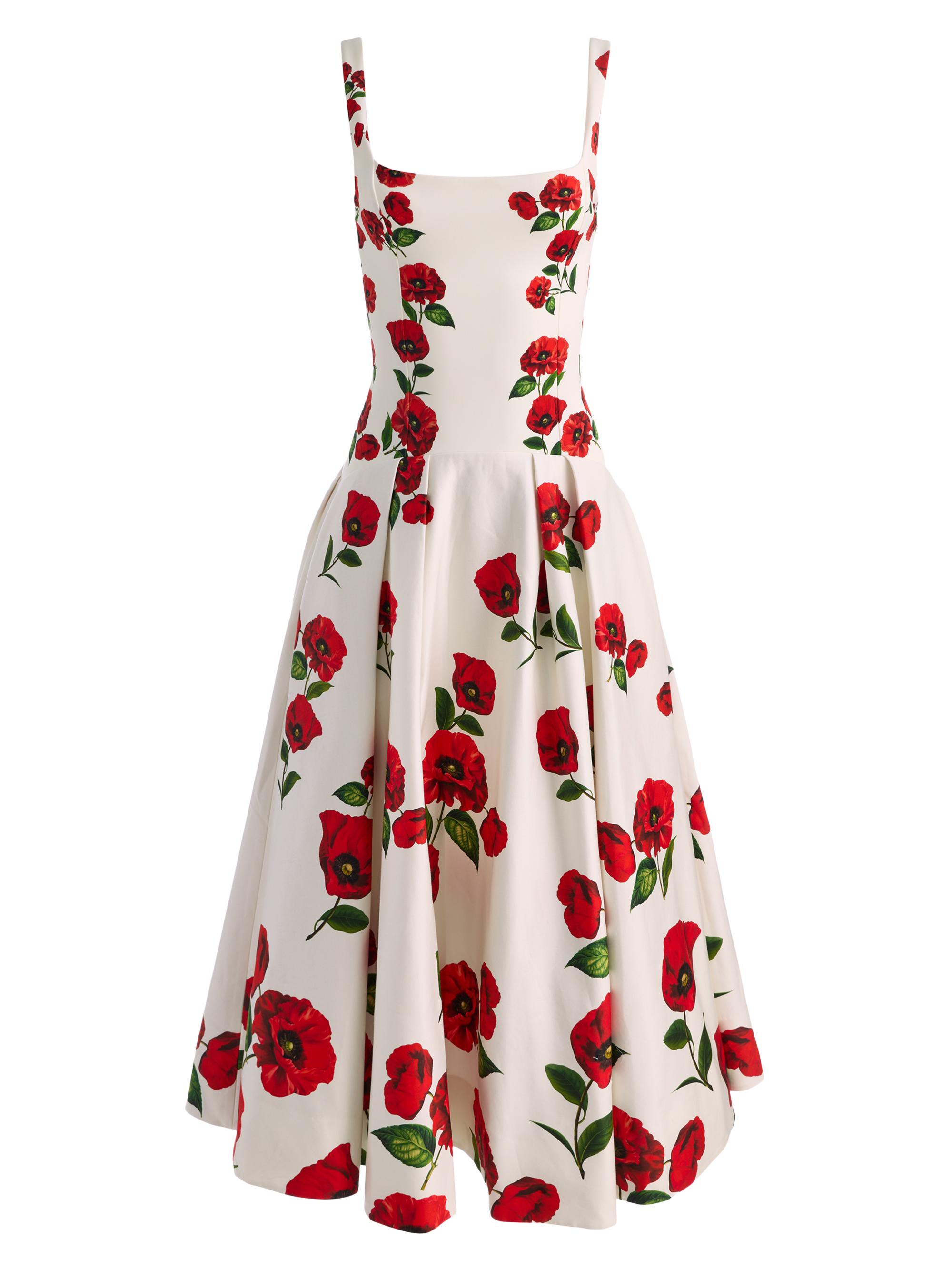 Women's Fit & Flare Designer Midi Dresses | Saks Fifth Avenue