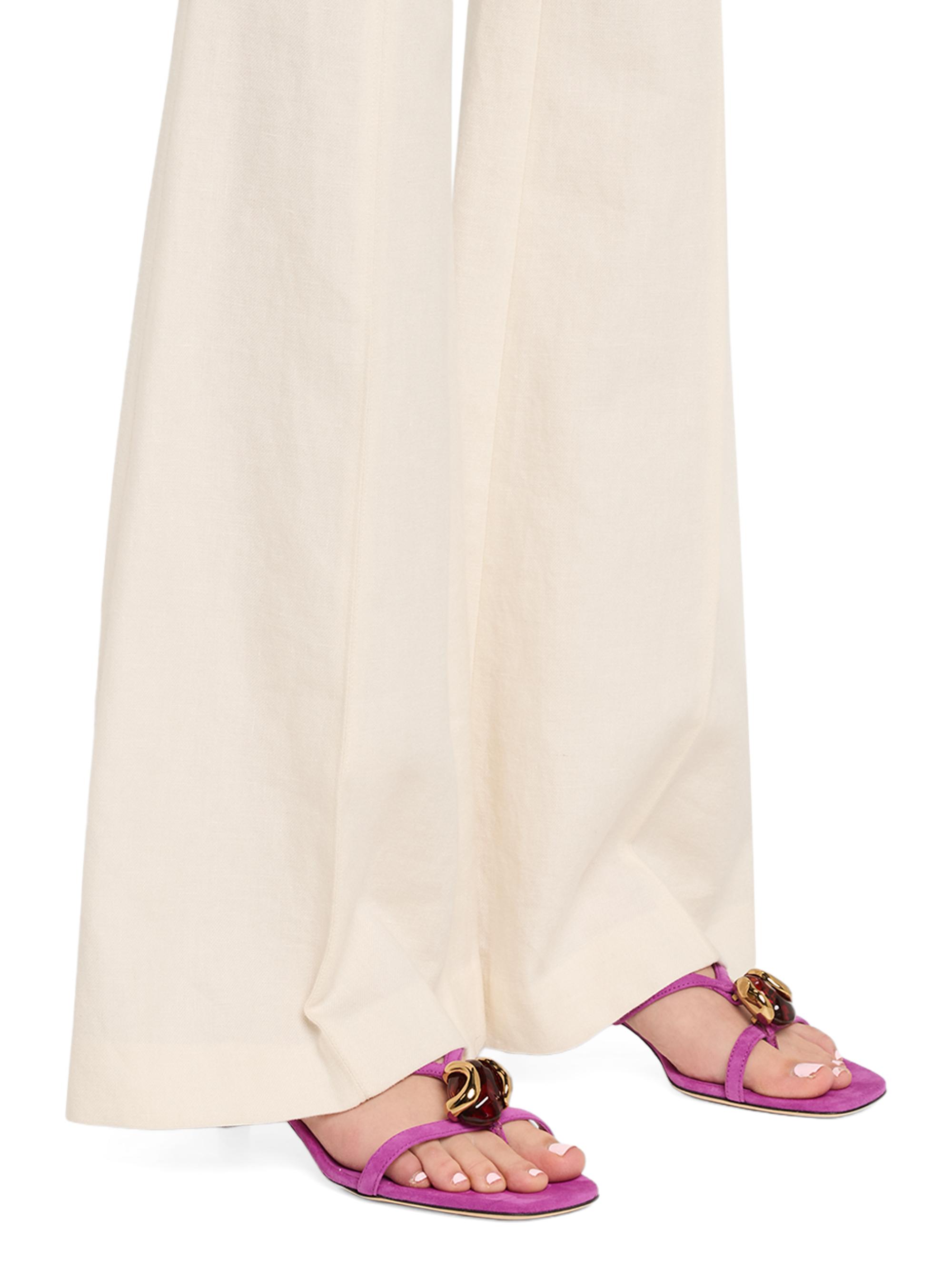 Jimmy Choo Women's Emeri Stone 35MM Suede Sandals - Violet Orchid Amber | Thumbnail 2
