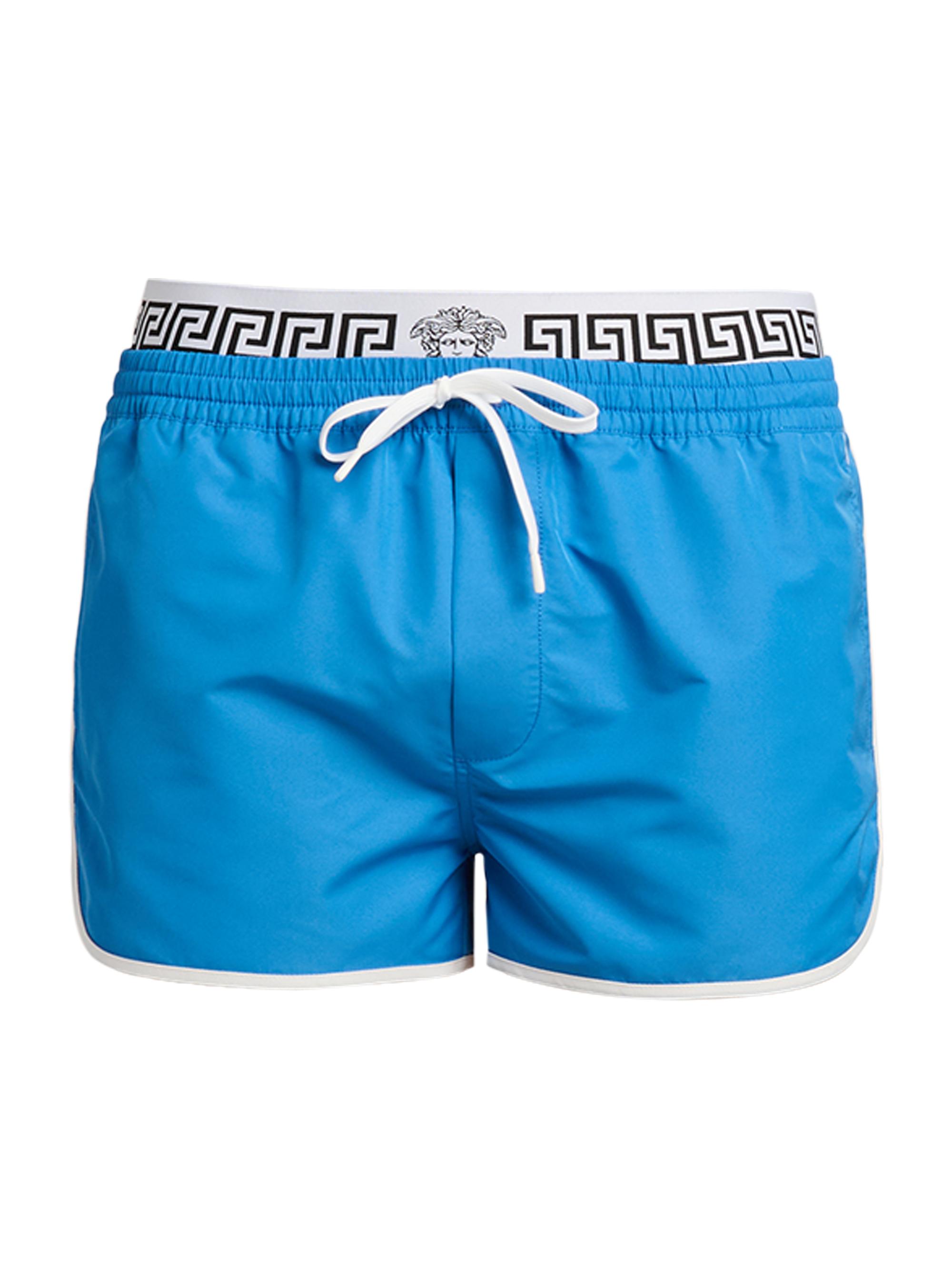 Versace Golfo Elasticized Waistband Swim Shorts | Saks Fifth Avenue