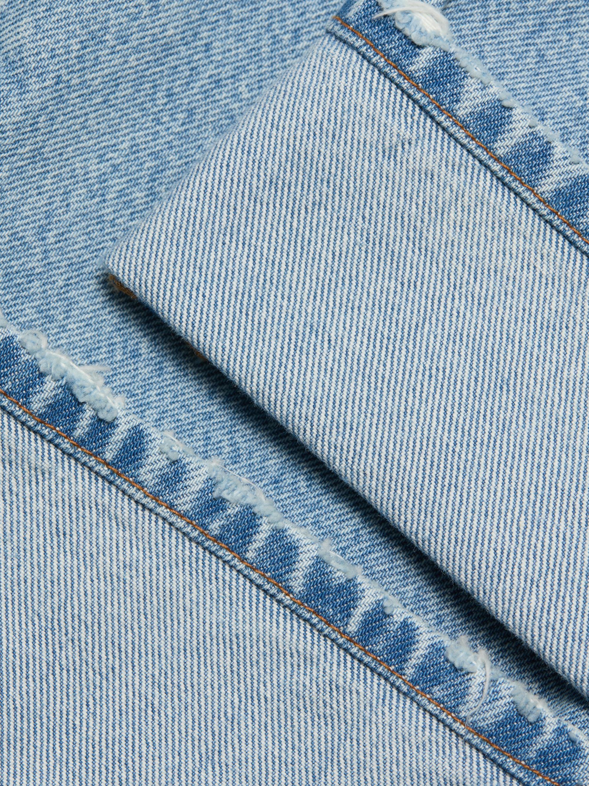 FRAME Women's The Cuffed Hang Mid-Rise Jeans - Brine | Thumbnail 7