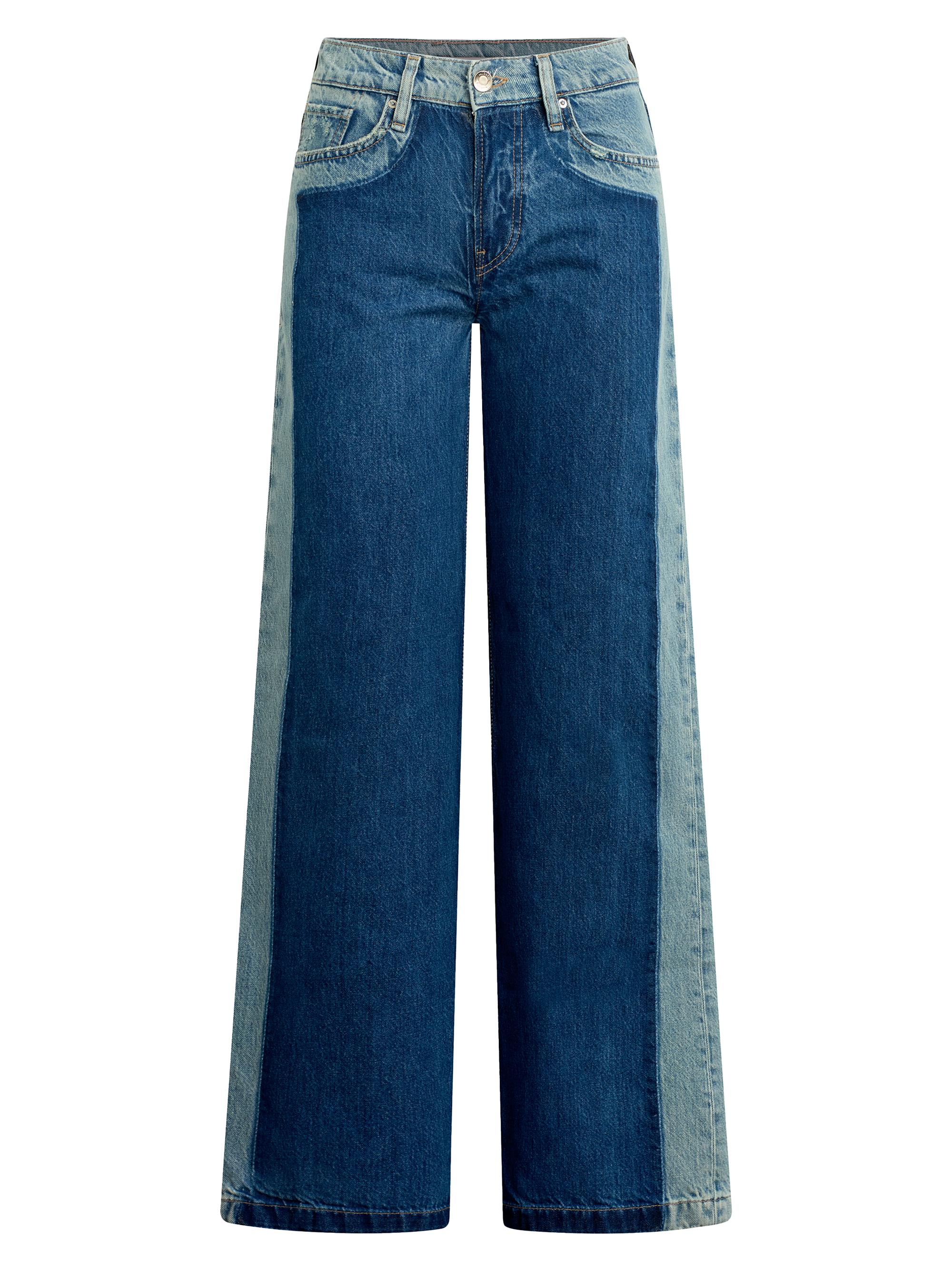 Hudson Jeans Women's Rylee Low-Rise Wide-Leg Jeans - Double Take