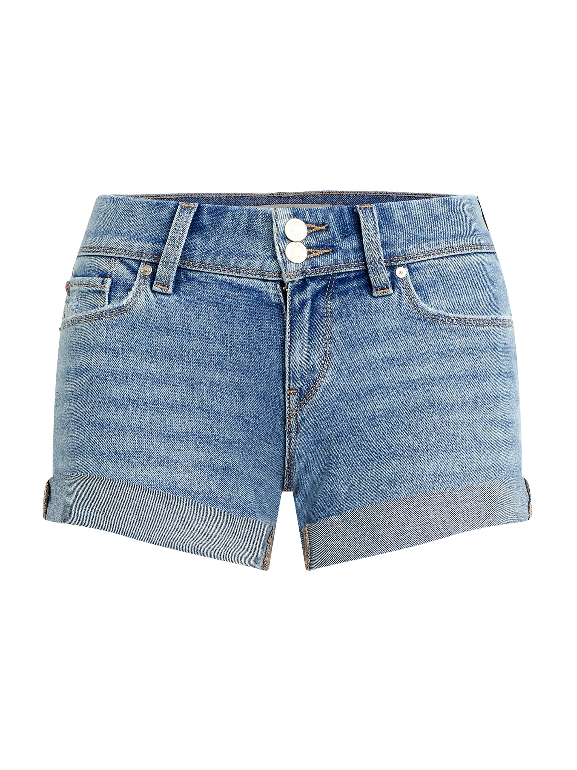 Hudson Jeans Women's Croxley Mid-Rise Denim Shorts - Delight