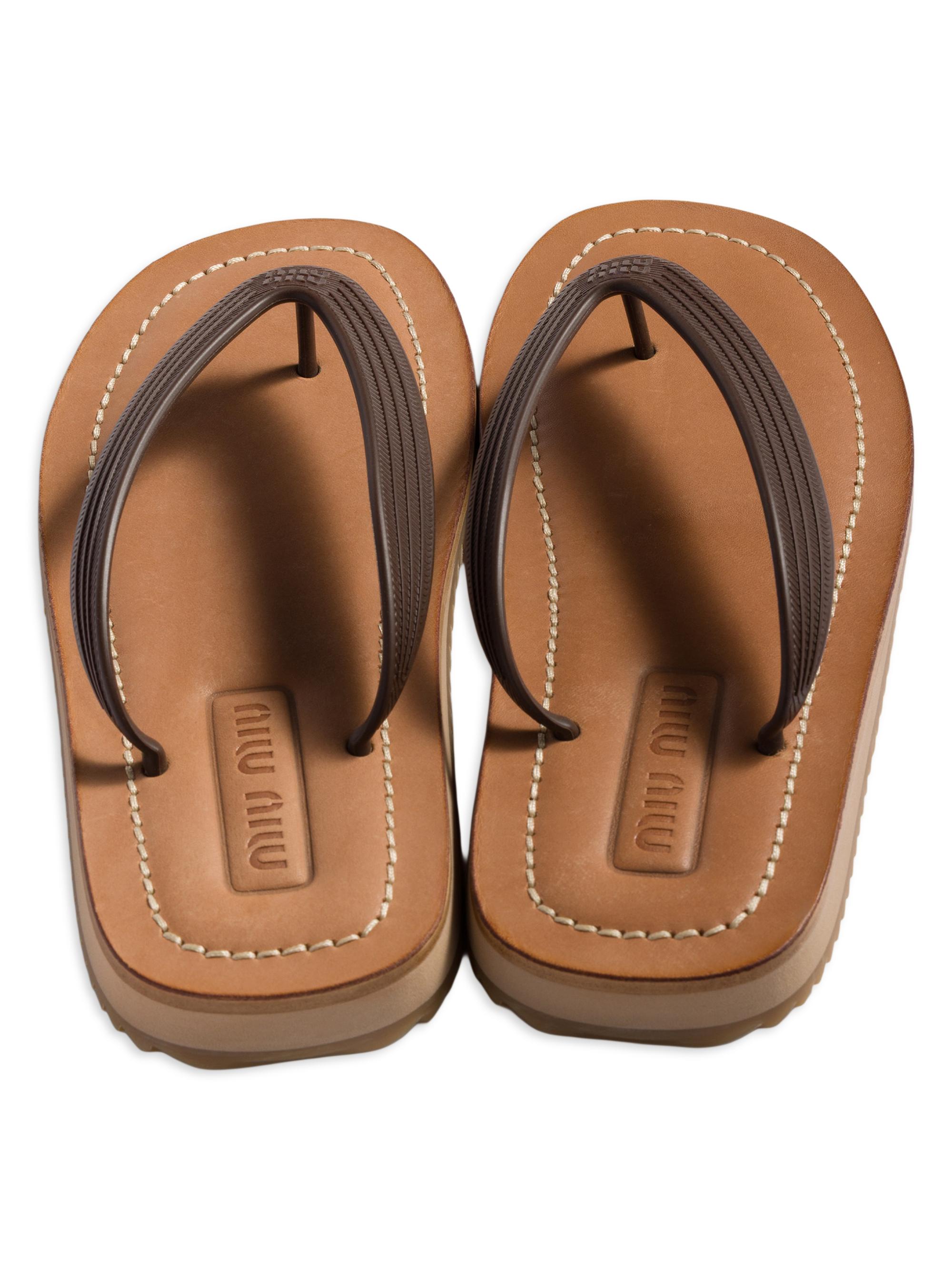 Miu Miu Thong Sandals | Saks Fifth Avenue