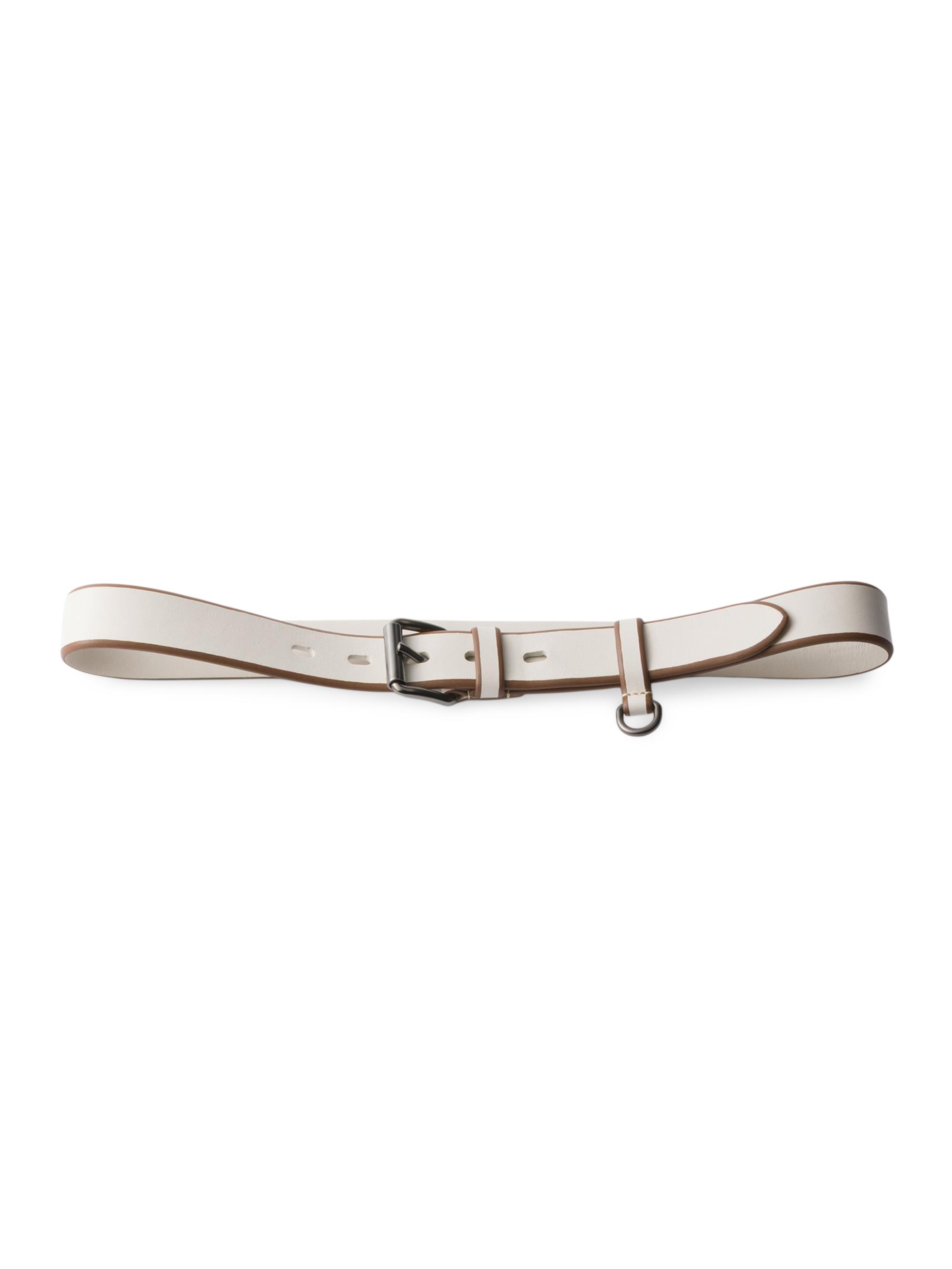 Prada Women's Leather Belt - Beige