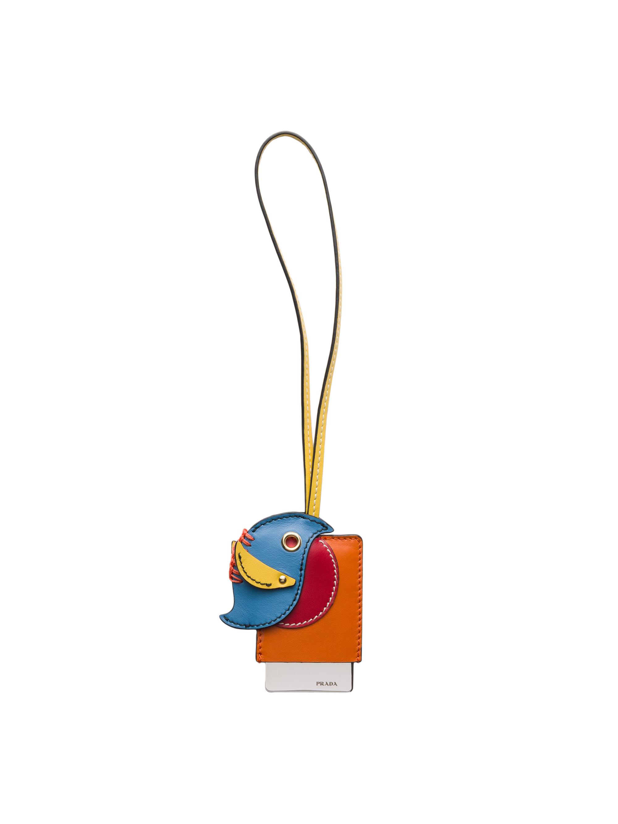 Prada Leather Mirror Case Pendant | Saks Fifth Avenue