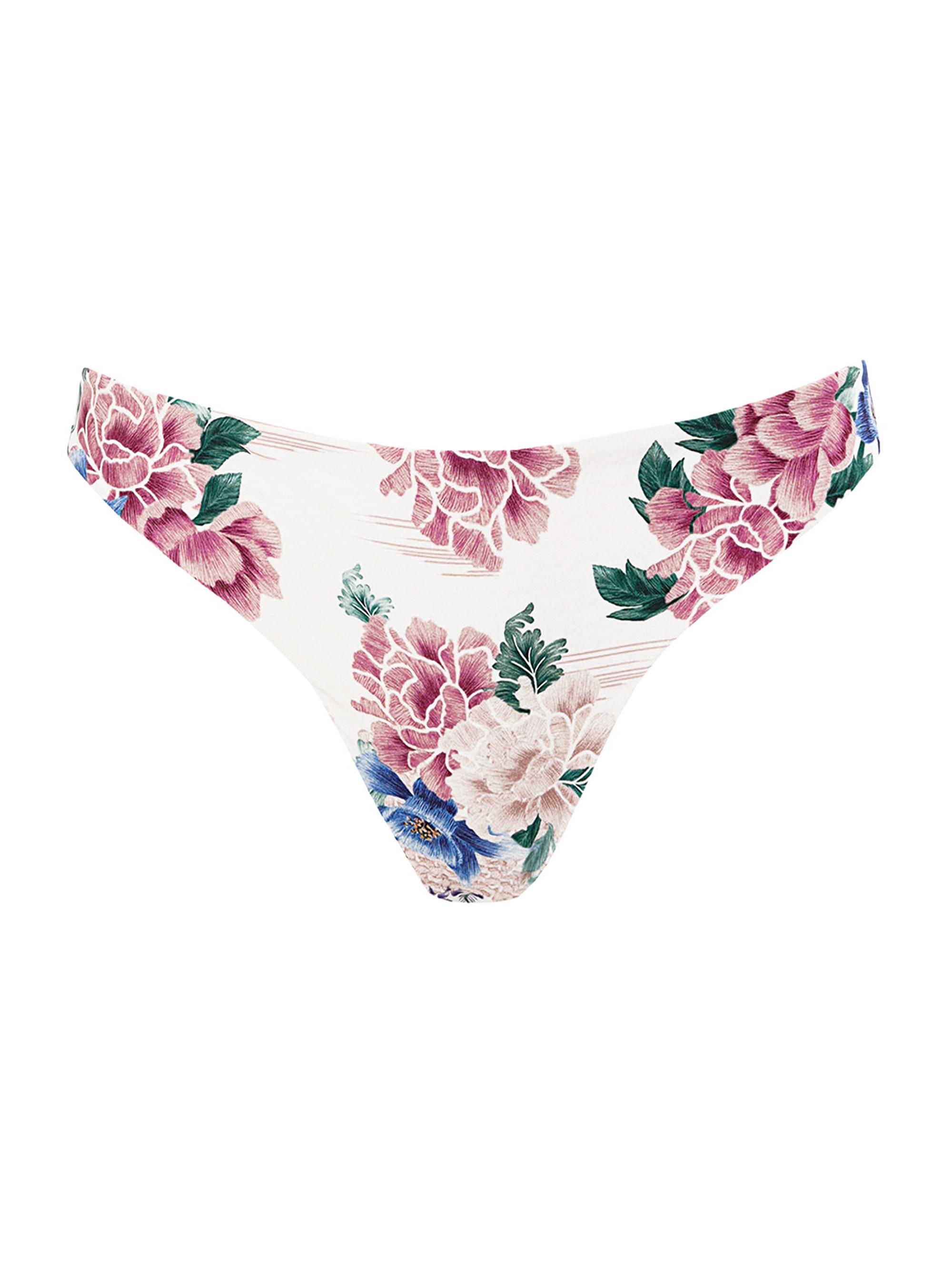 Agua Bendita Women's Radical Sunrise Ilu Reversible Floral Bikini Bottom