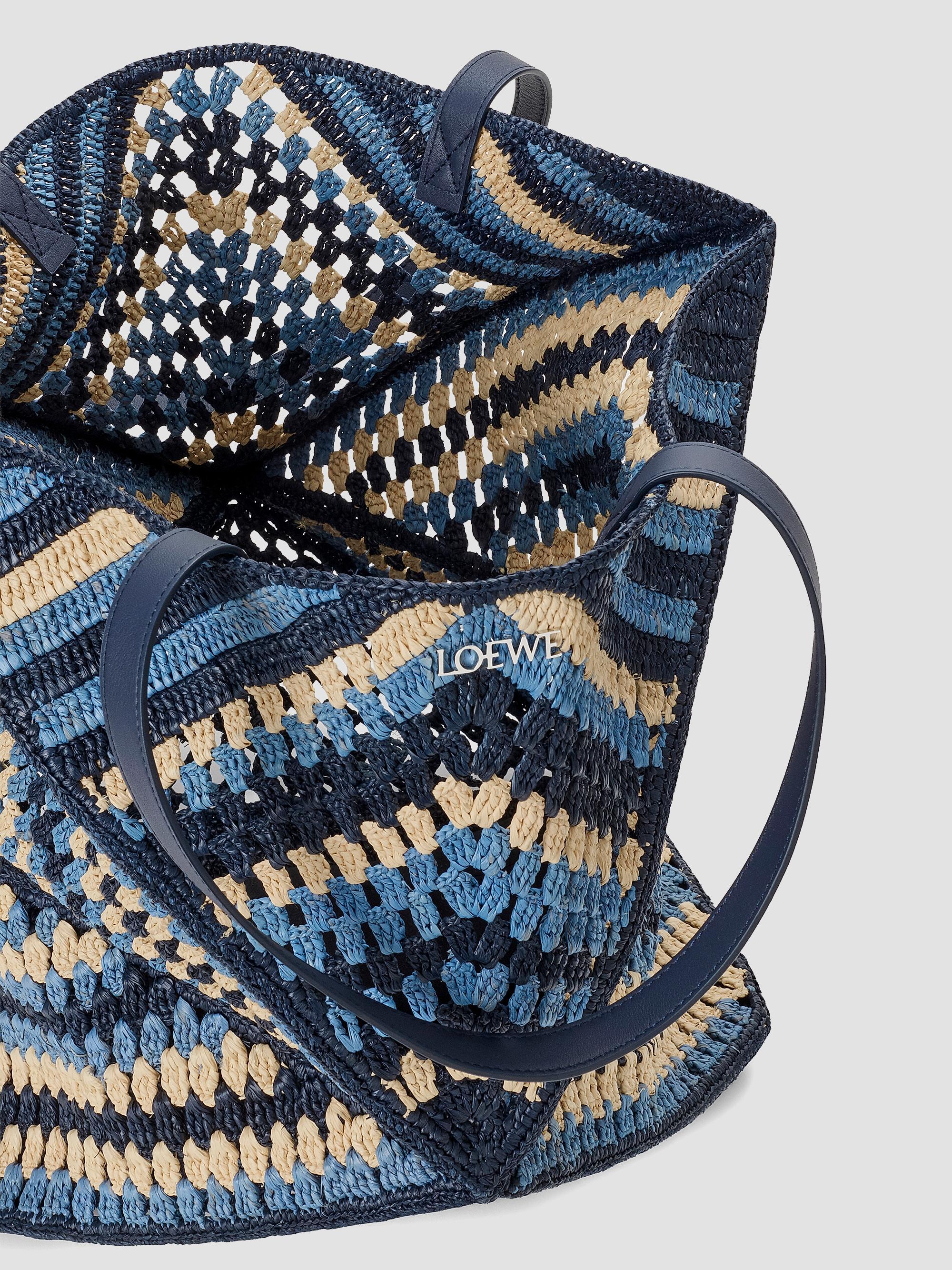 LOEWE LOEWE x Paula's Ibiza Puzzle Fold Extra-Large Crochet Tote