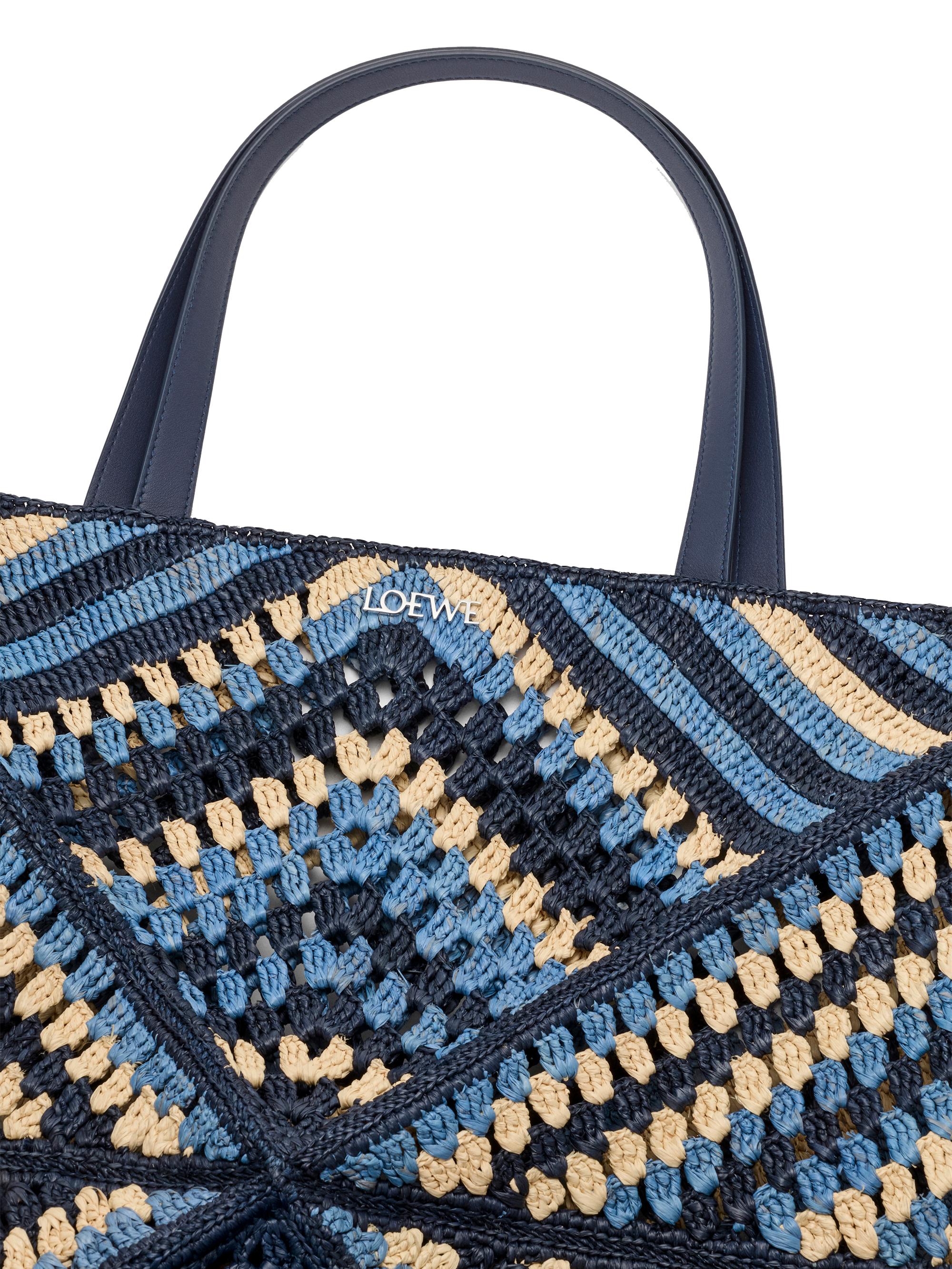 LOEWE LOEWE x Paula's Ibiza Puzzle Fold Extra-Large Crochet Tote