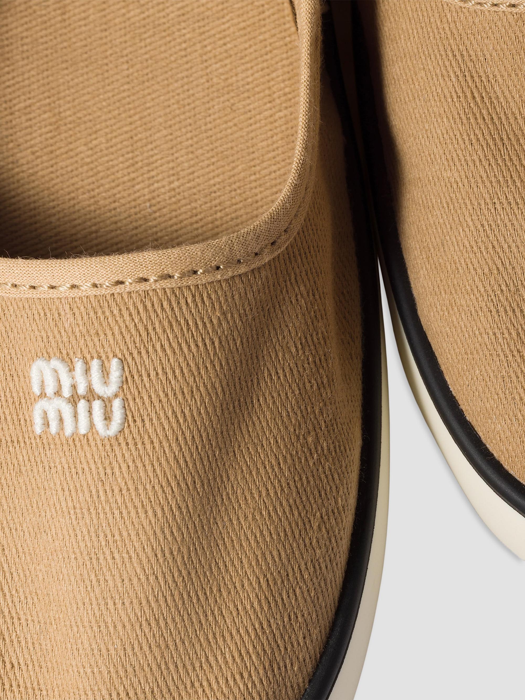 Miu Miu Drill Ballerinas | Saks Fifth Avenue