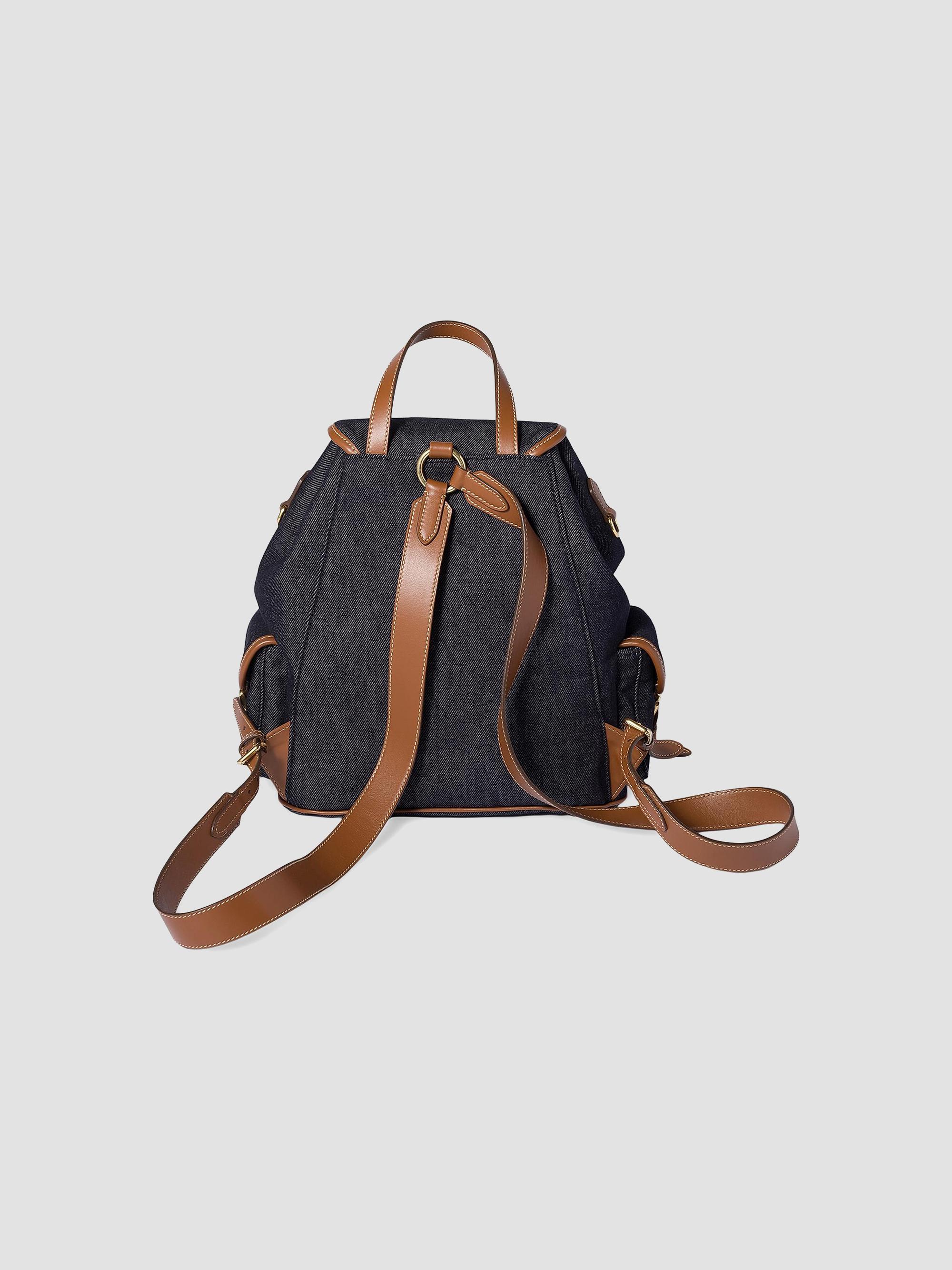 MIUMIU デニムマトラッセリュック Miu Miu Denim Backpack | Saks Fifth Avenue