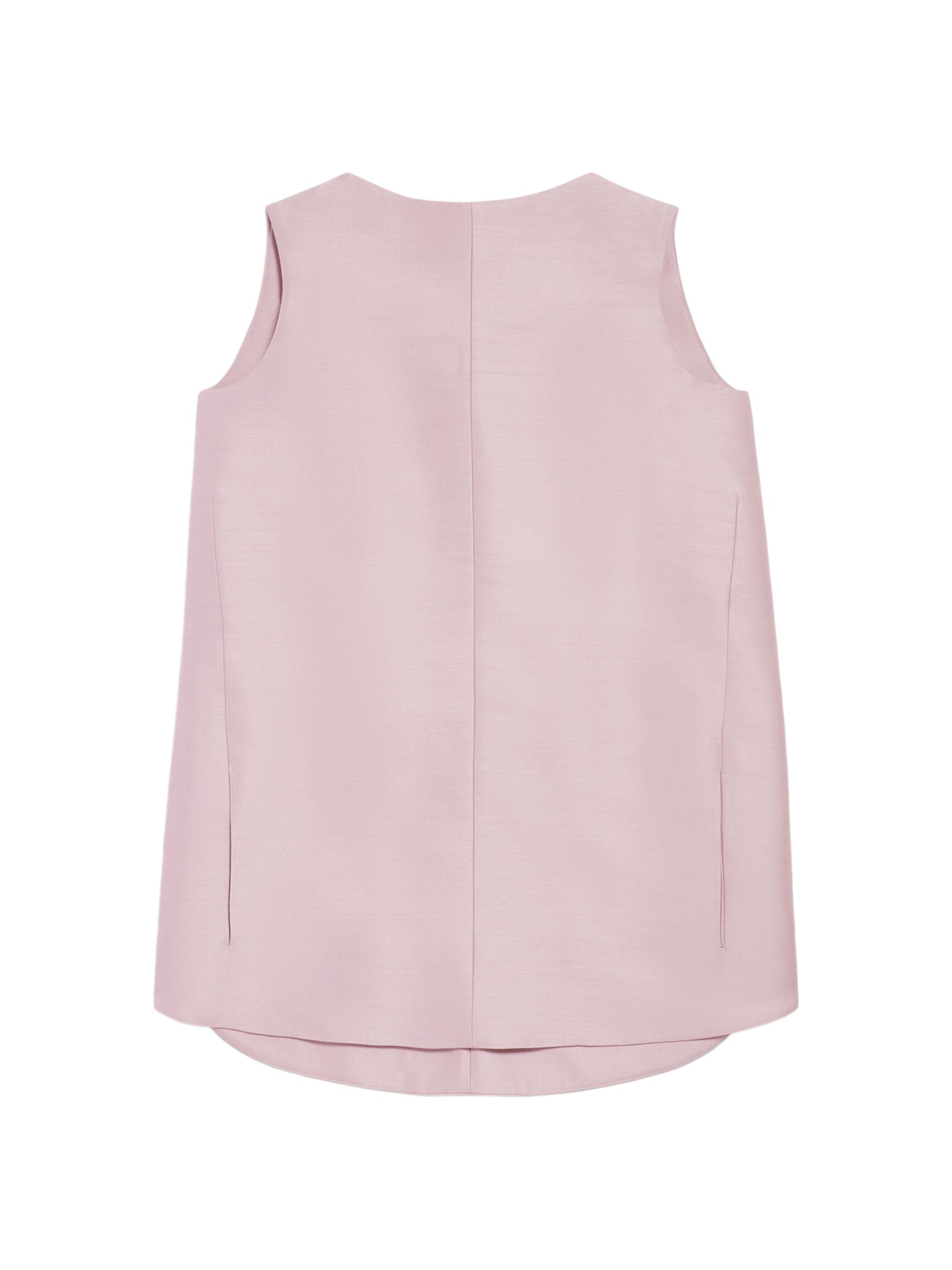 Balenciaga Women's Mini Sack Dress - Dusty Pink
