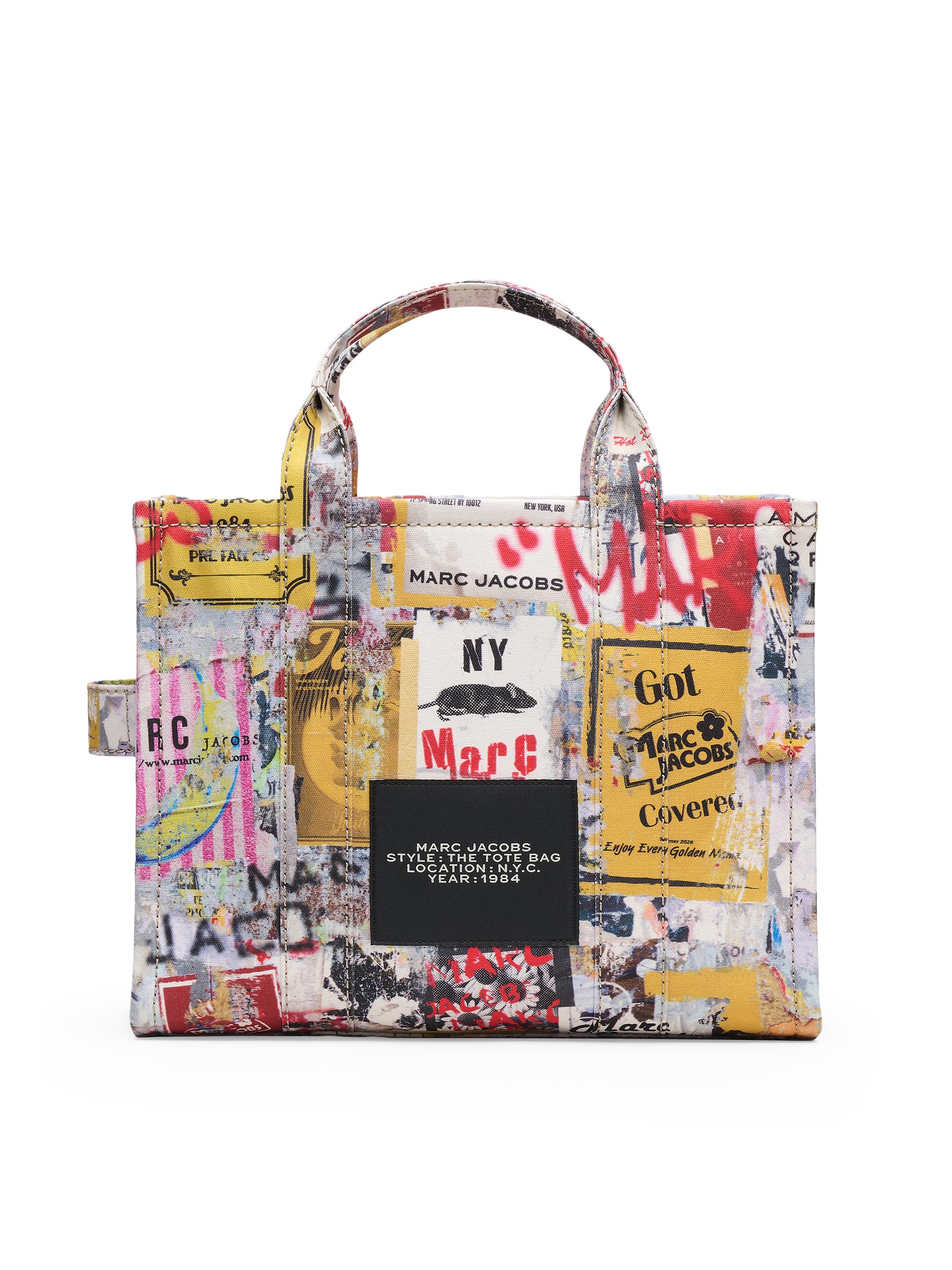Marc Jacobs The Pop Americana Canvas Medium Tote Bag | Saks Fifth