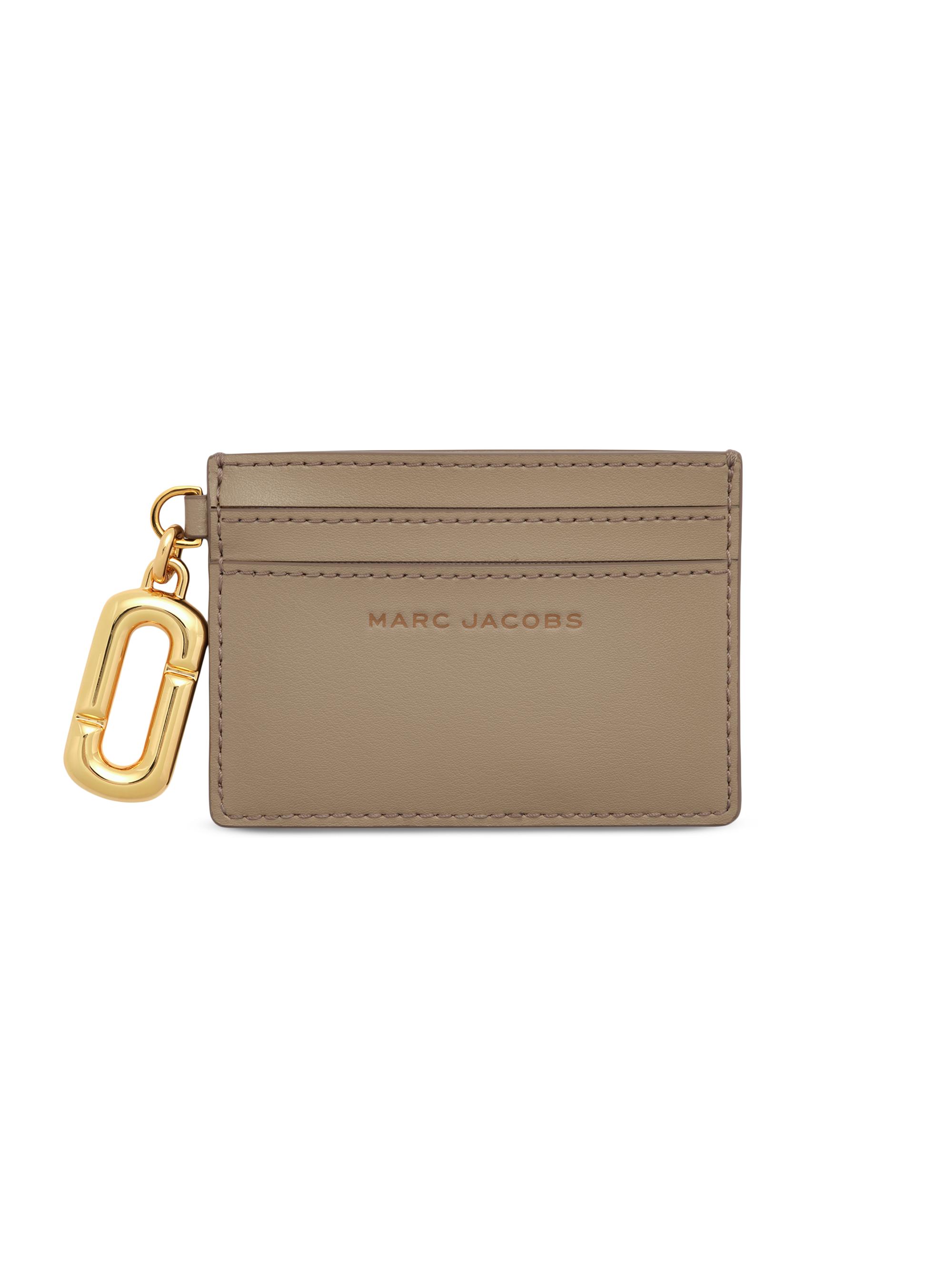 Marc Jacobs Women's Pop J Leather Card Case - Black