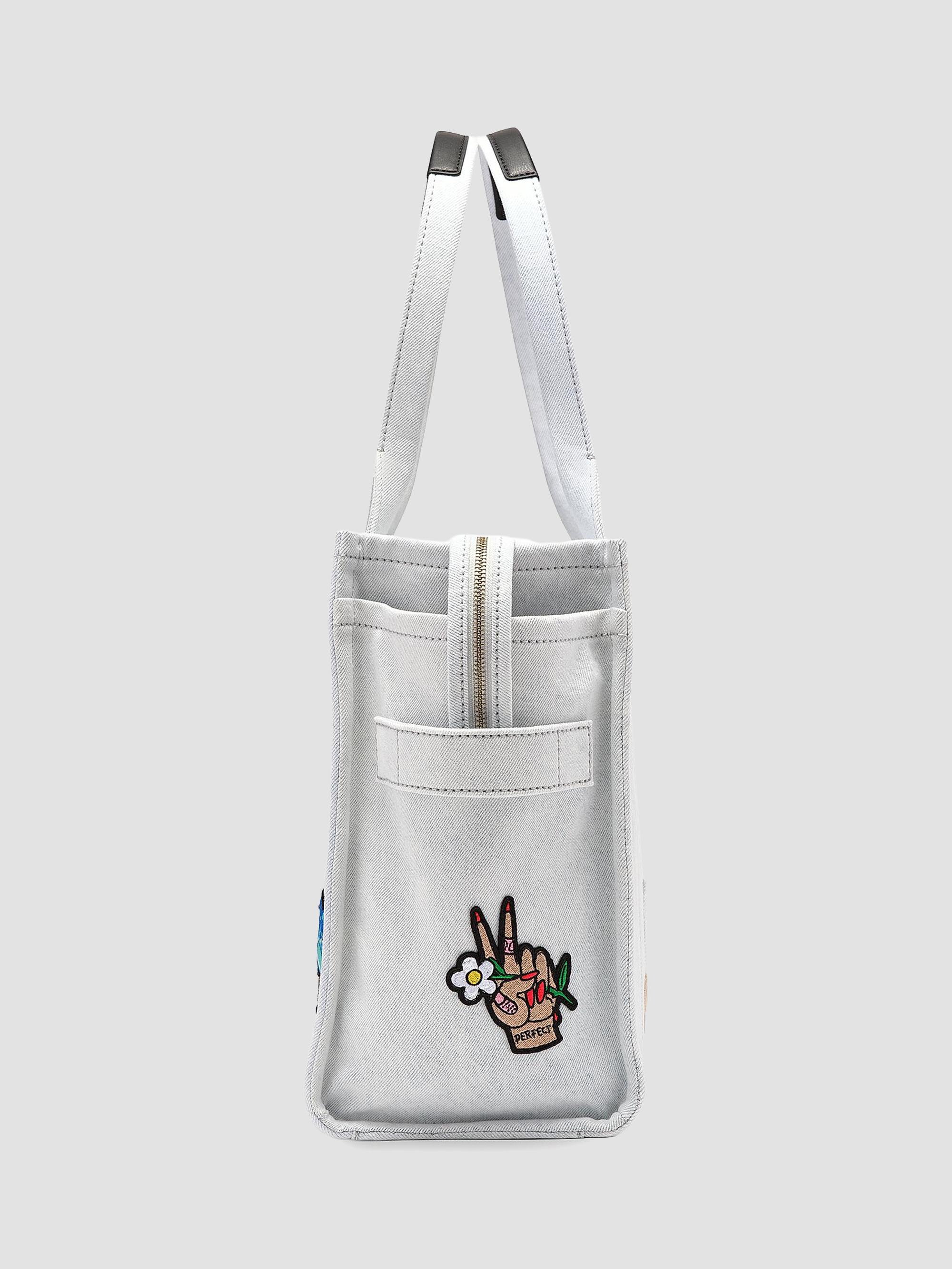 Marc Jacobs The Camp Patchwork Denim Large Tote Bag | Saks Fifth