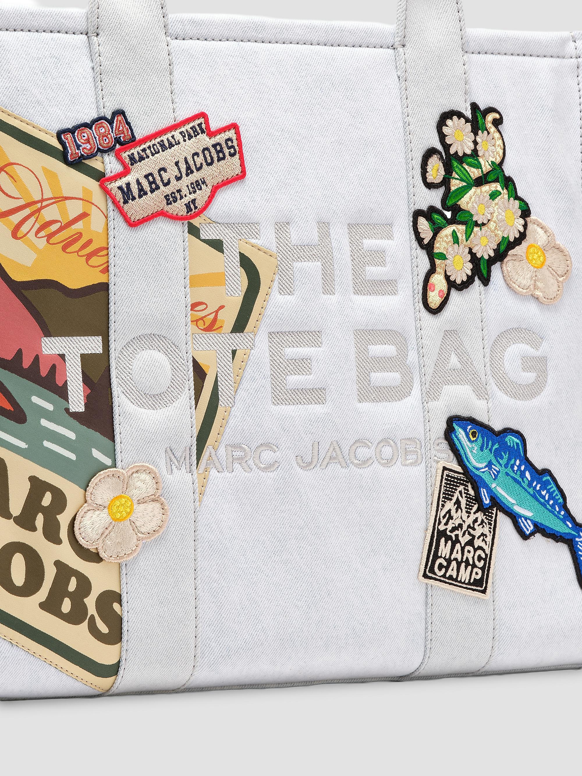 Marc Jacobs The Camp Patchwork Denim Large Tote Bag | Saks Fifth