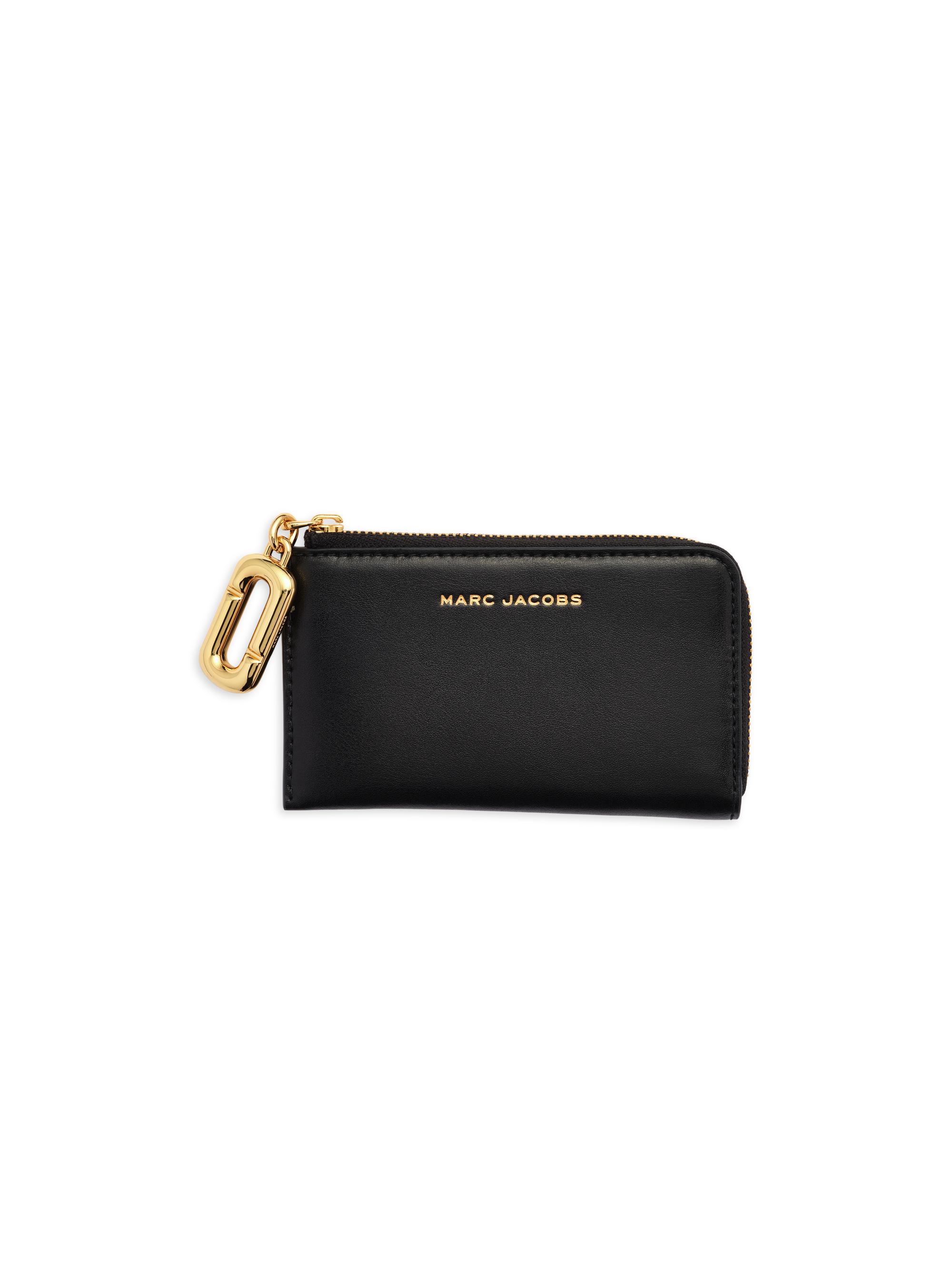 Marc Jacobs Women's Pop J Leather Multi Wallet - Black