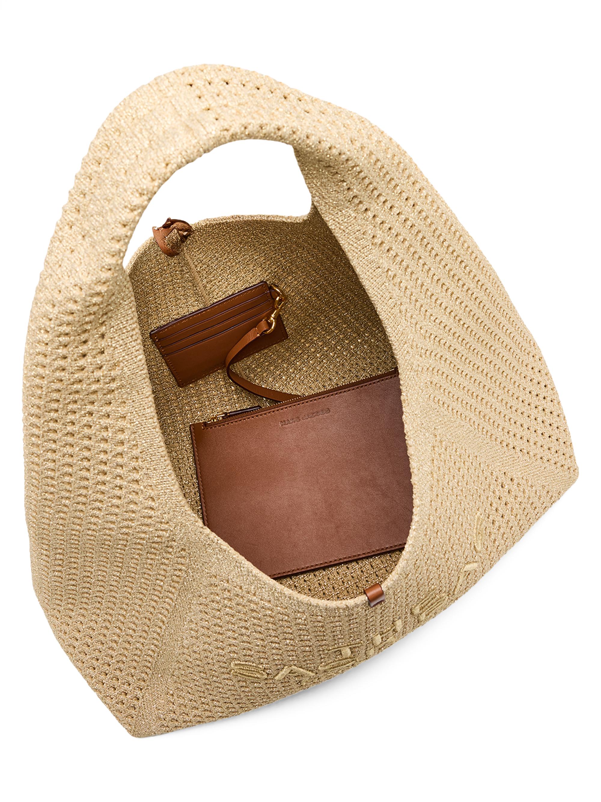 r*様 MARC JACOBS THE SACK BAG ベージュ かごバッグ Marc Jacobs The Crochet Sack Bag | Saks Fifth Avenue