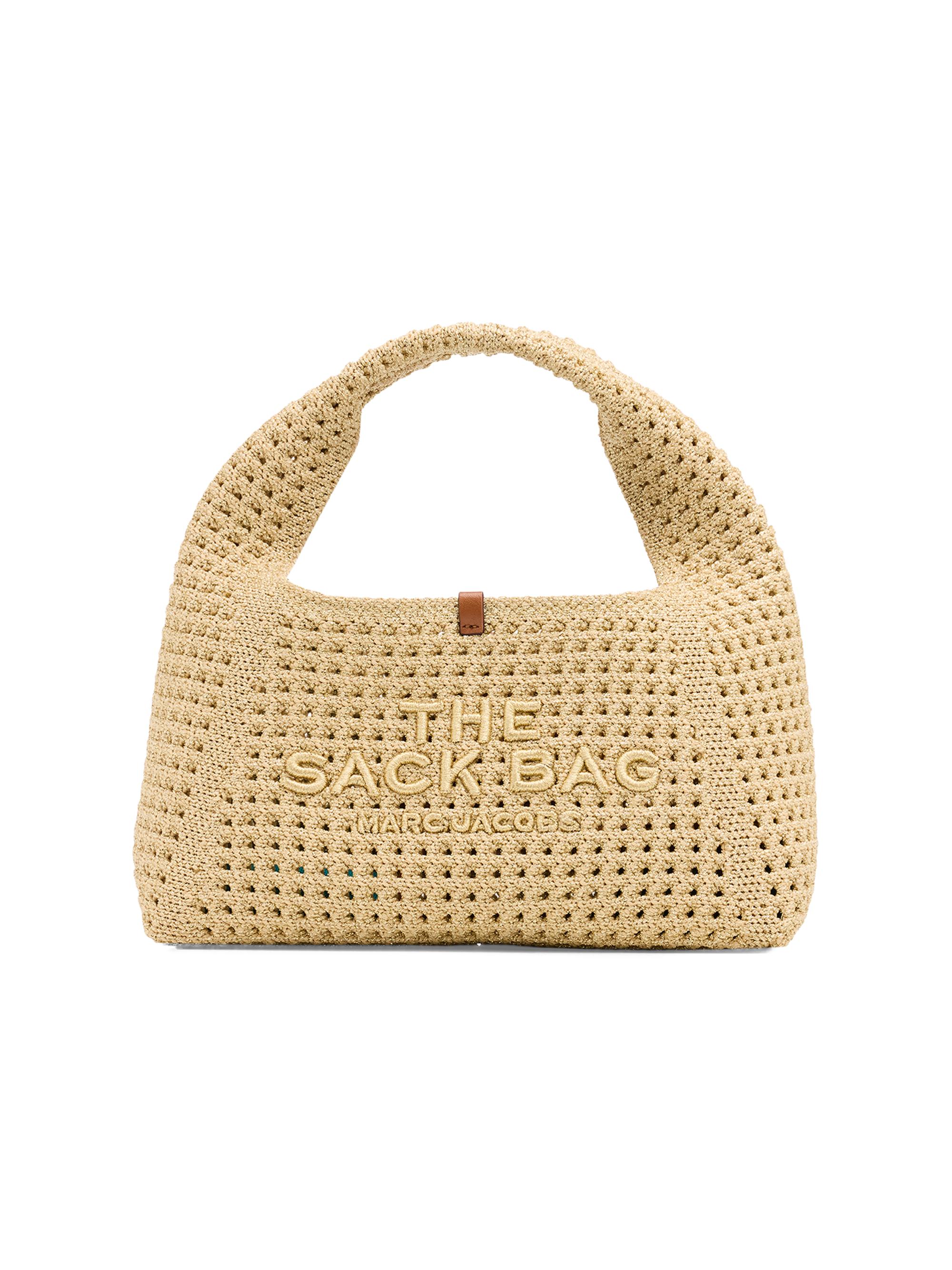 Marc Jacobs Women's The Crochet Mini Sack Bag - Champagne