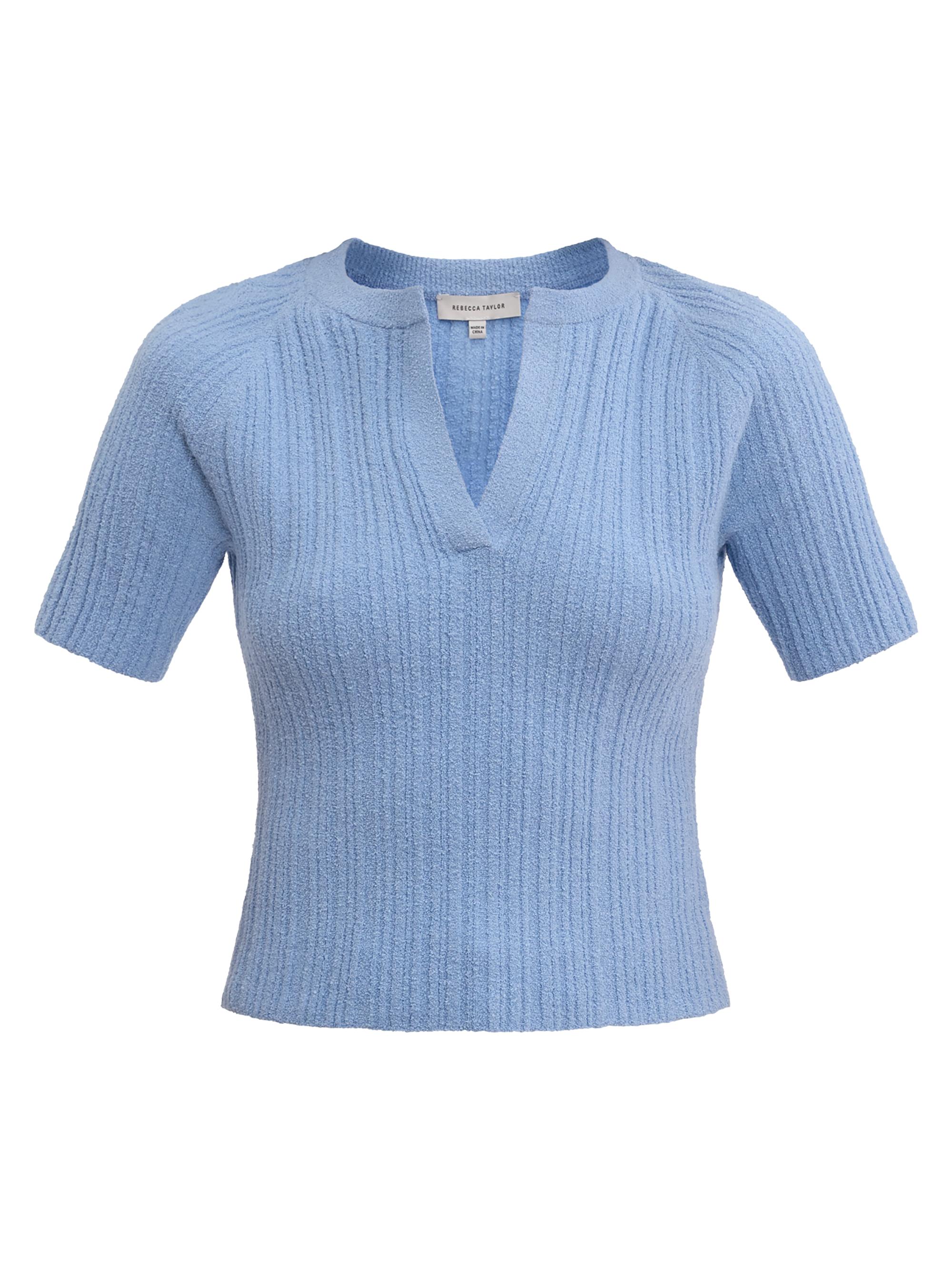 Rebecca Taylor Women's Bouclé Knit Cotton Blend Sweater -
