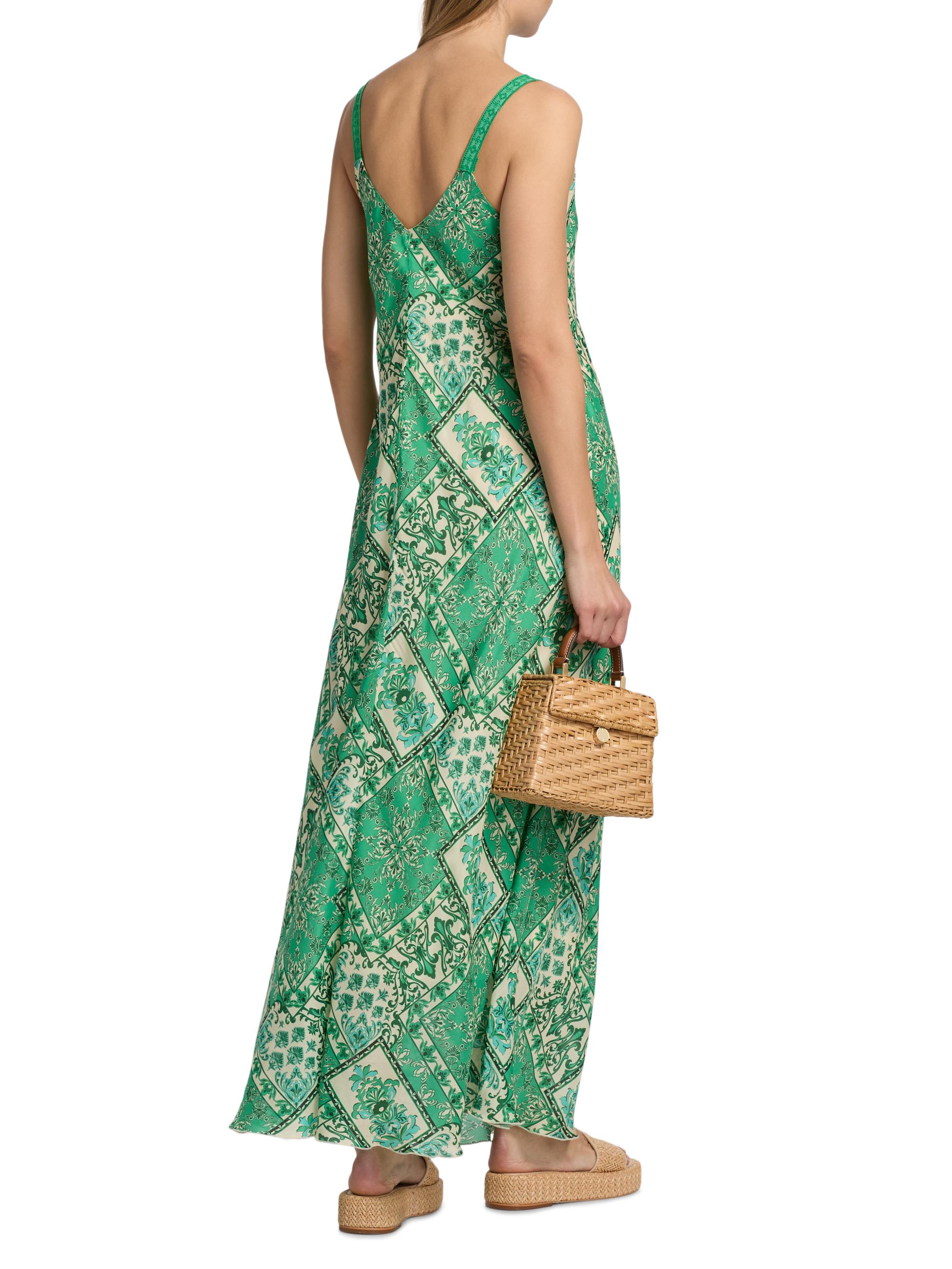 johnny was foxglove silk maxi dress Johnny Was
