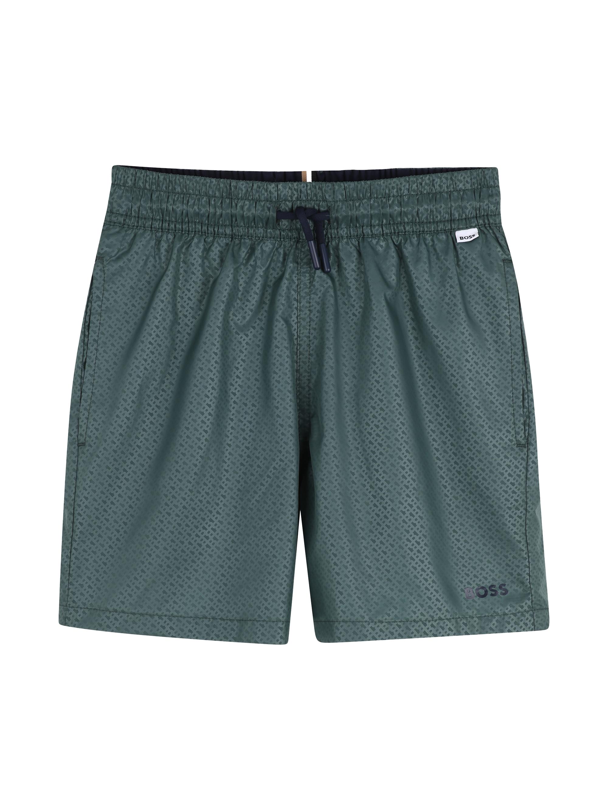 BOSS Little Boy's & Boy's Swim Shorts - Stone Pine
