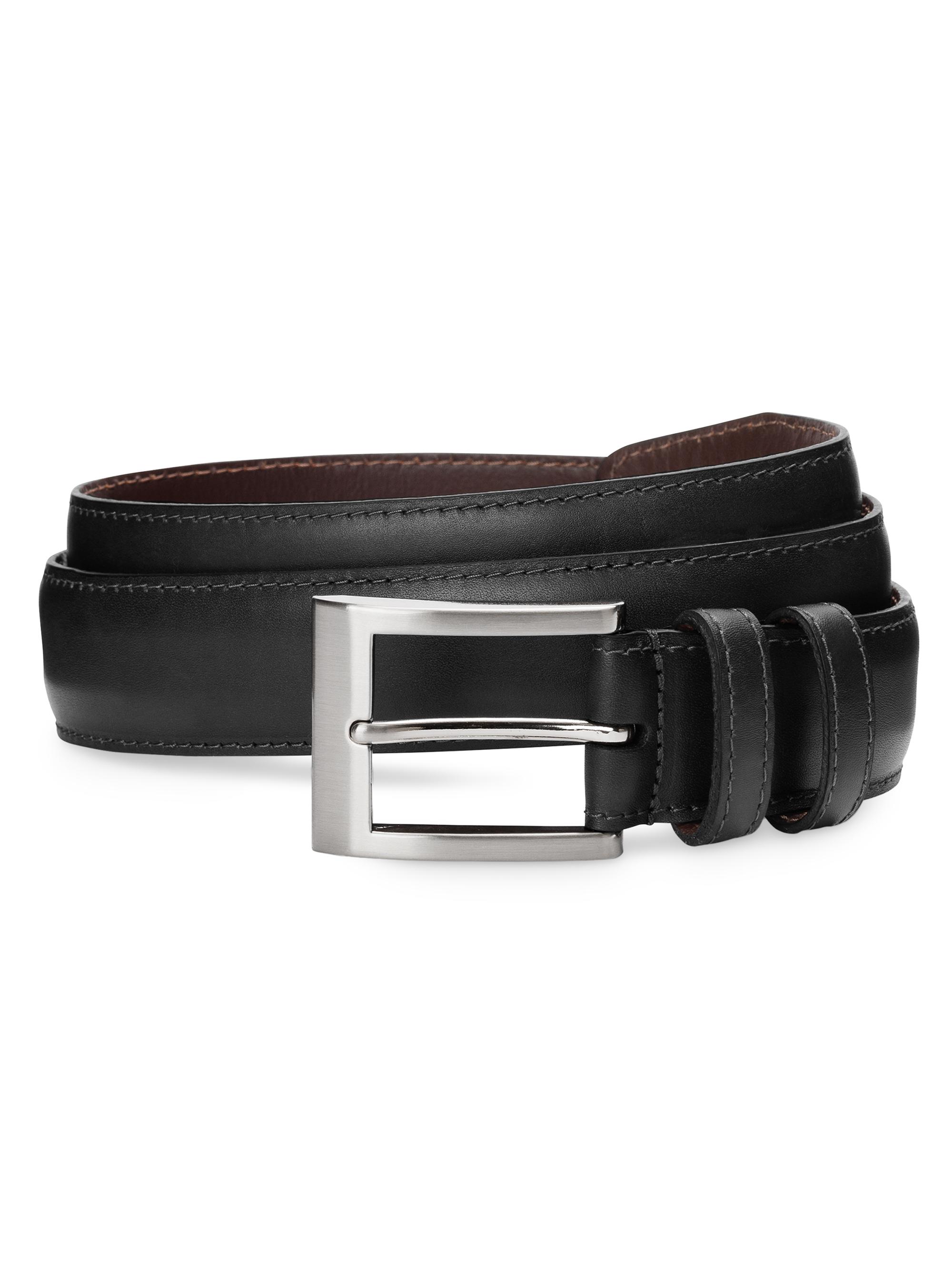Allen Edmonds Men's Leather Belt - Black | Thumbnail 3