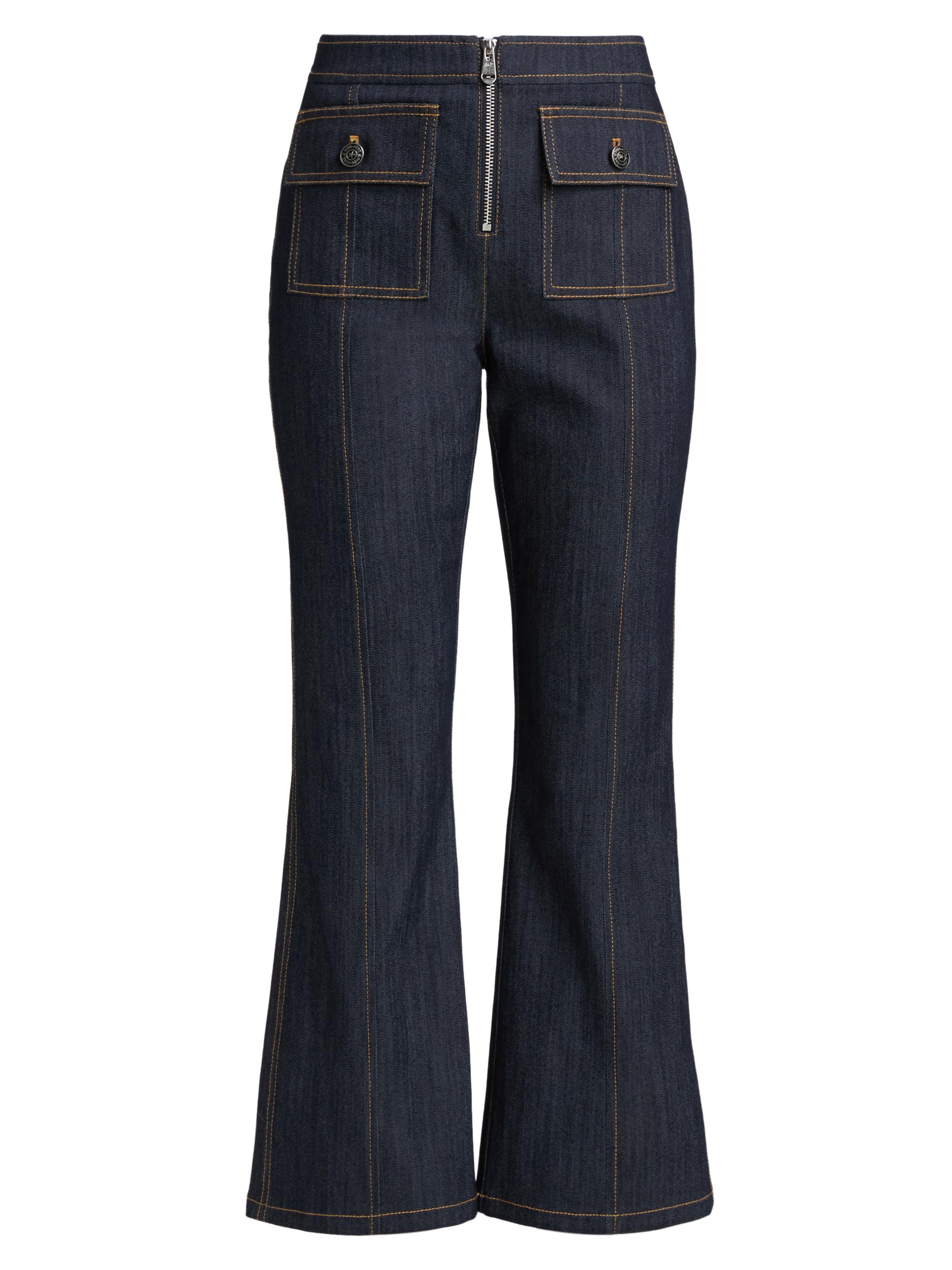 Cinq à Sept Dorothea Twisted-Trim Wide-Leg Pants | Saks Fifth Avenue