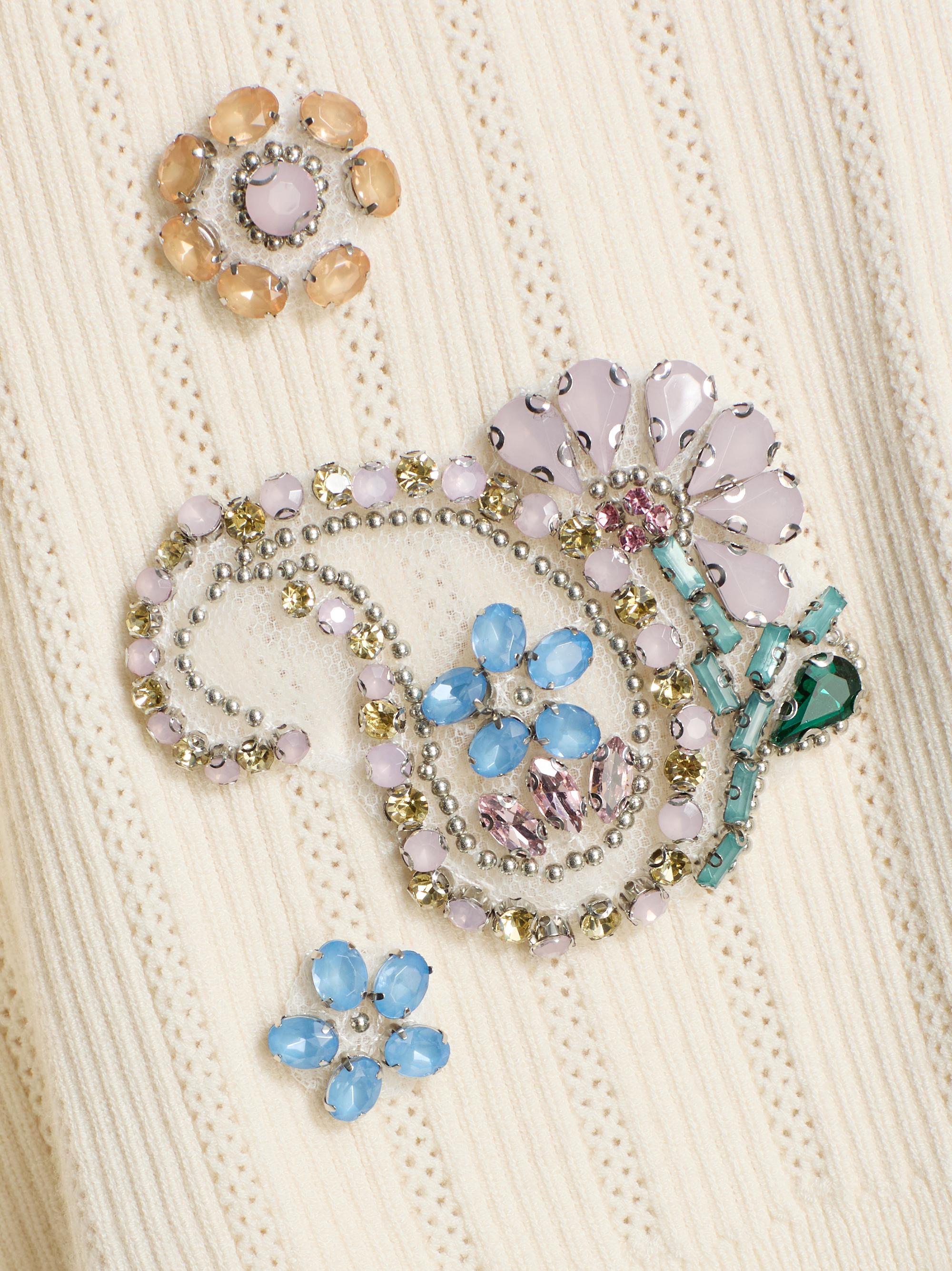 Cinq à Sept Women's Allison Embellished Cardigan -  Multi | Thumbnail 7