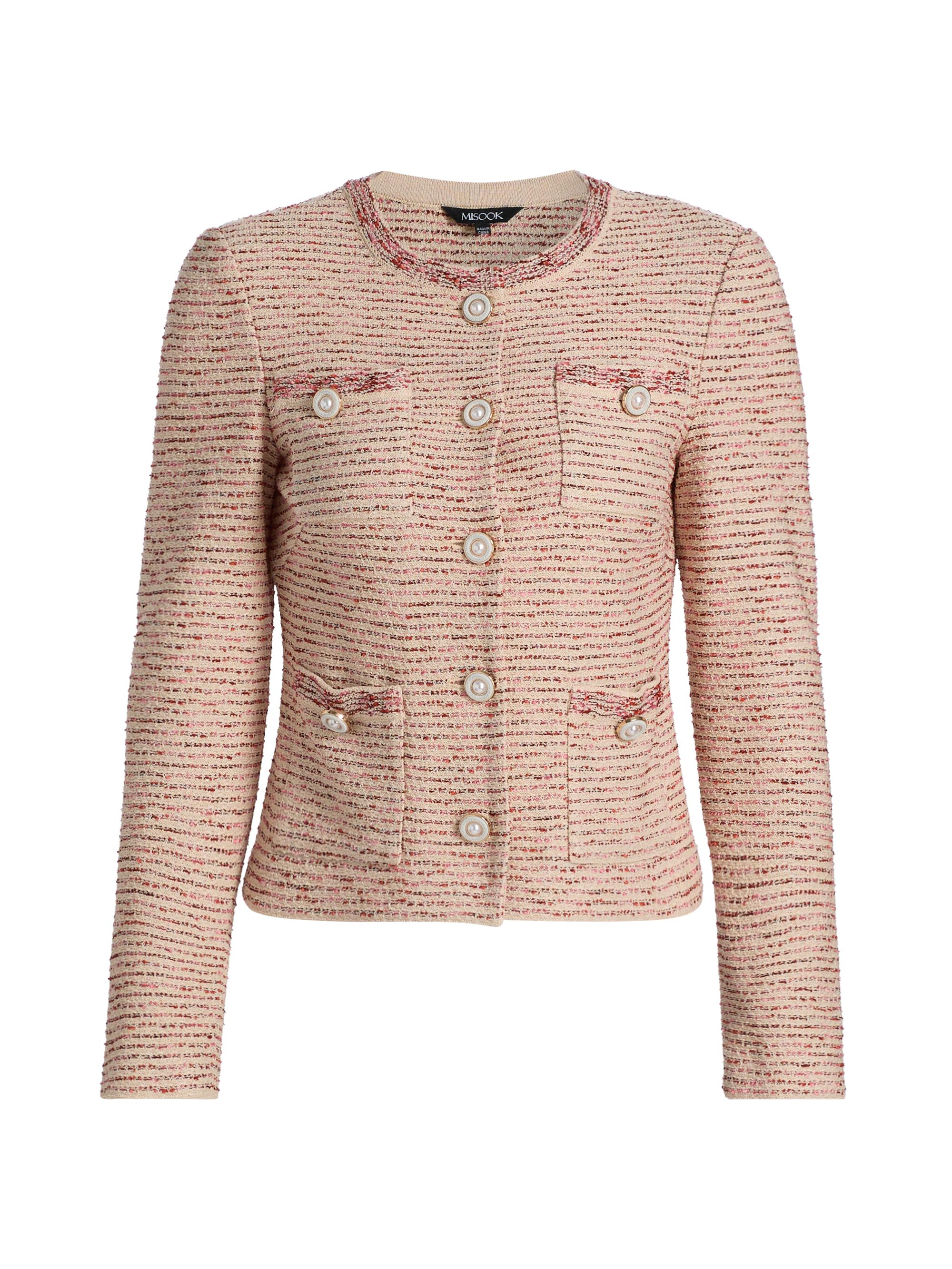 Lilly Pulitzer Lavina Boucle Tweed & Lace Jacket | Saks Fifth Avenue