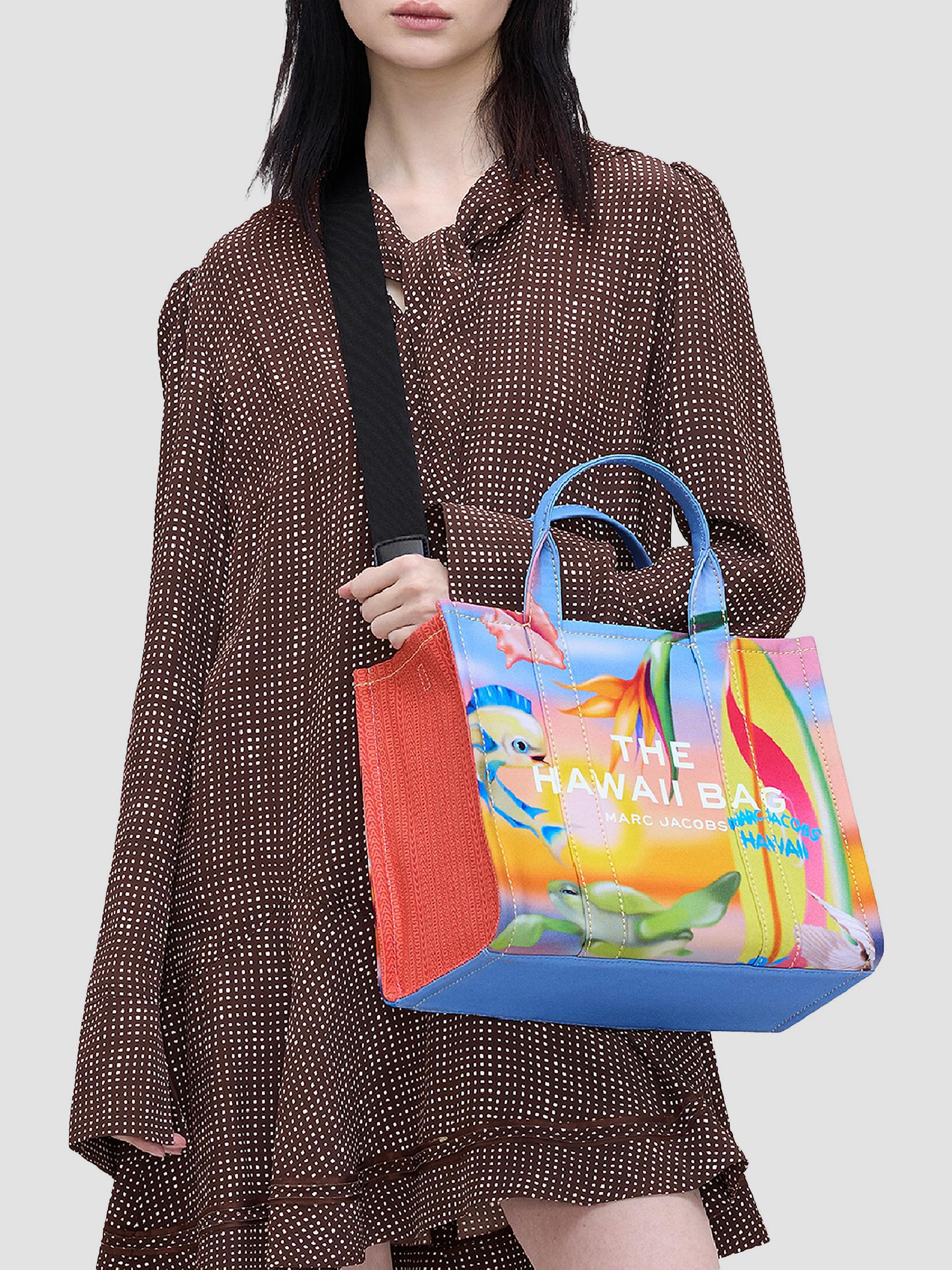 Marc Jacobs The City Medium Hawaii Cotton-Blend Tote Bag | Saks