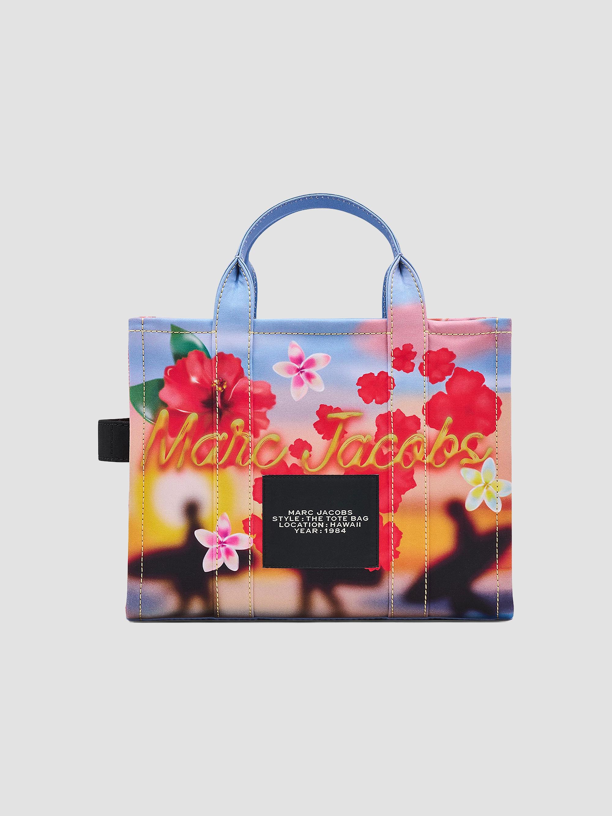 Marc Jacobs The City Medium Hawaii Cotton-Blend Tote Bag | Saks