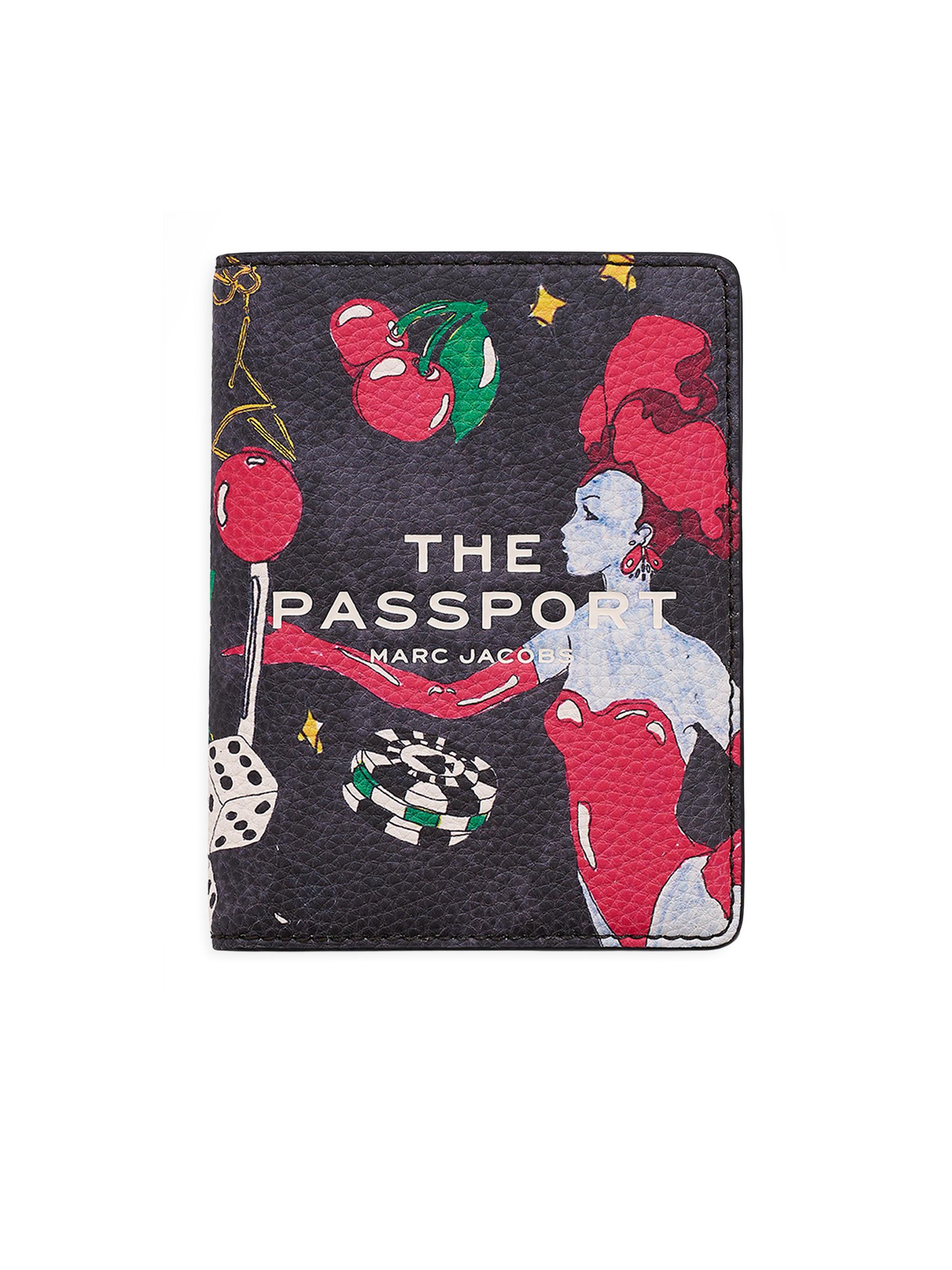 Marc Jacobs The City Las Vegas Leather Passport Case - Las Vegas - Men's Clothing