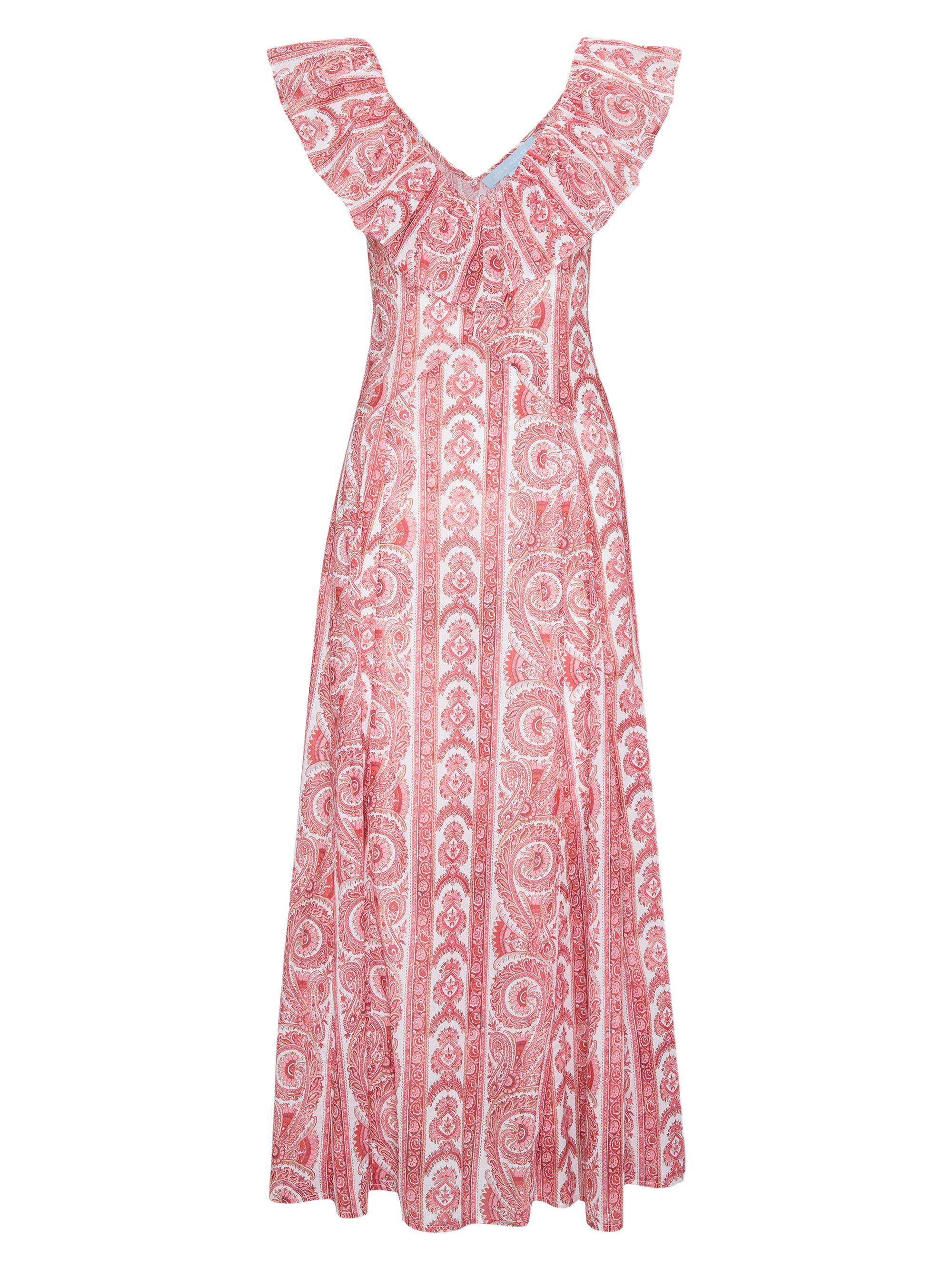 open lace back dress ML Monique Lhuillier