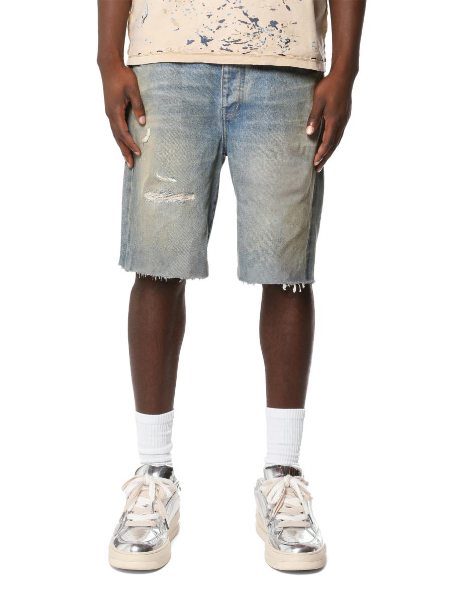 Purple Brand Distressed Denim Shorts | Saks Fifth Avenue