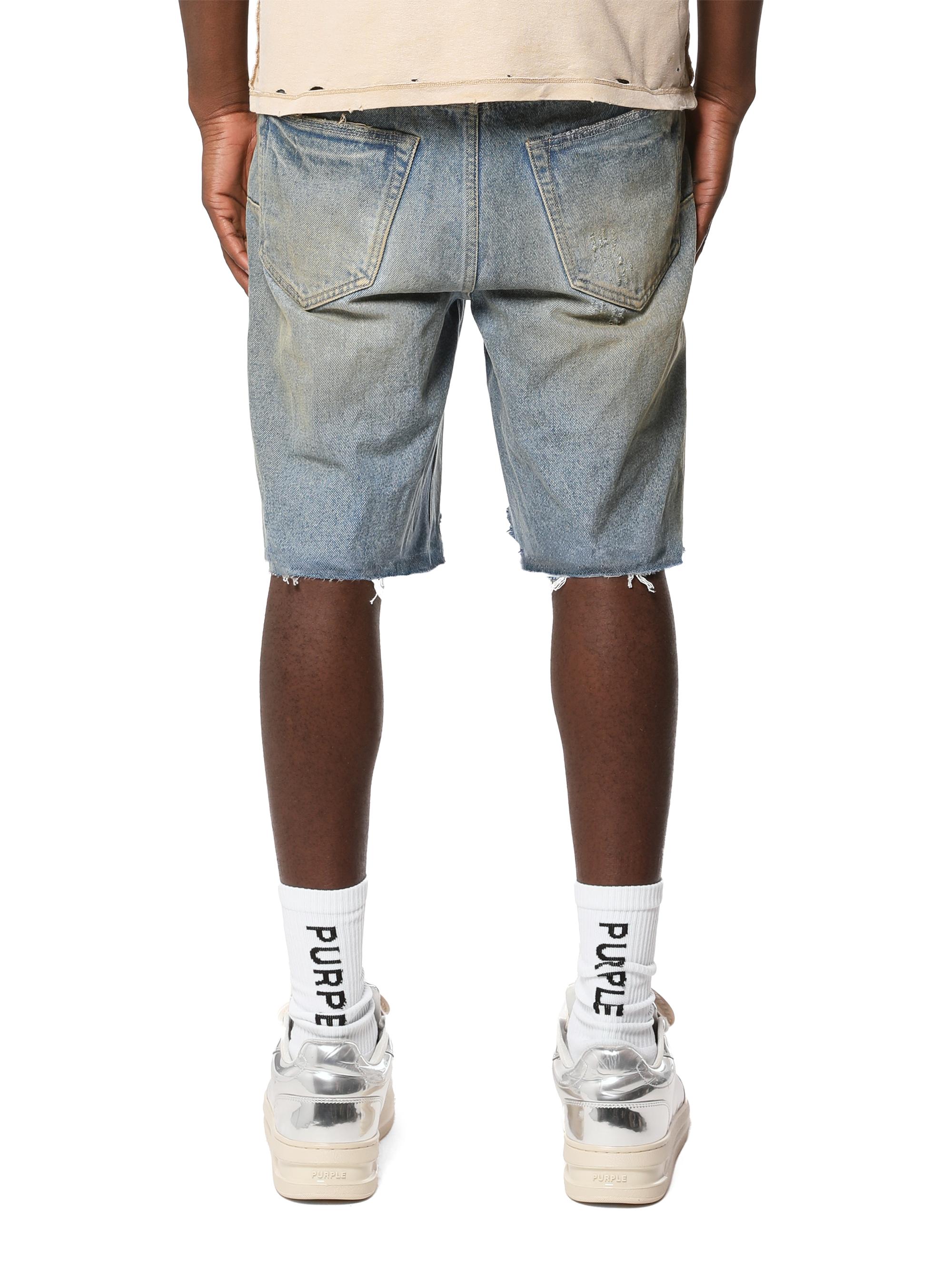 Purple Brand Distressed Denim Shorts | Saks Fifth Avenue
