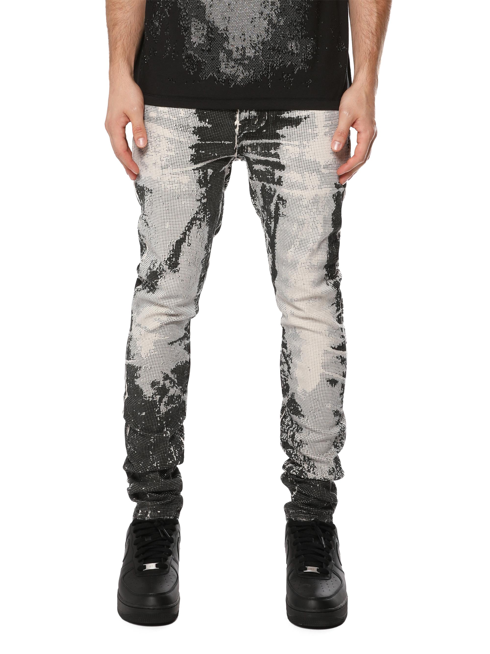 激レア　【希少】PURPLE BRAND スリムフィットジーンズ Purple Brand Stretch Destroyed Slim-Fit Jeans | Saks Fifth Avenue