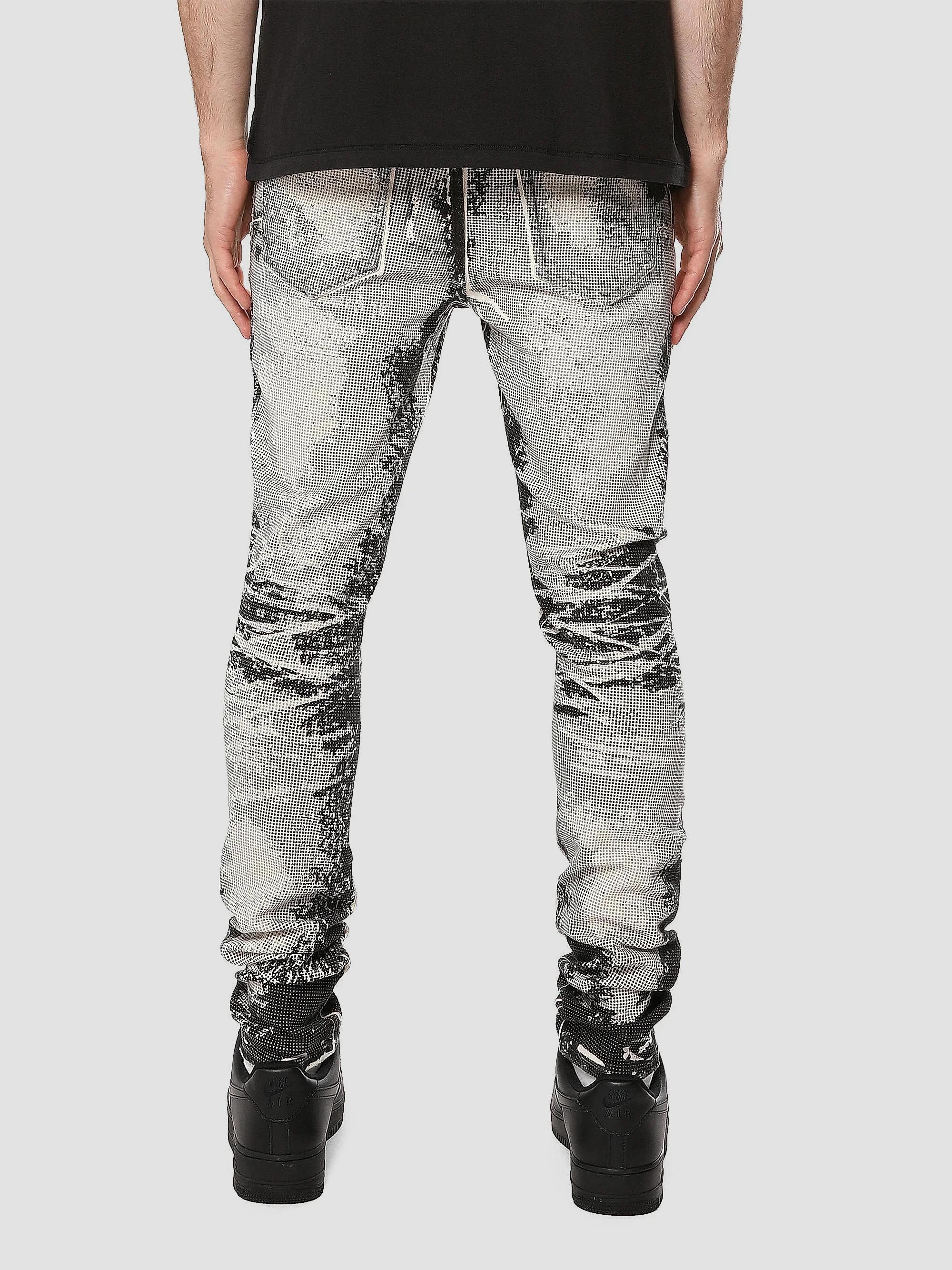 Purple Brand Trompe L'oeil Stretch-Denim Skinny Jeans | Saks Fifth