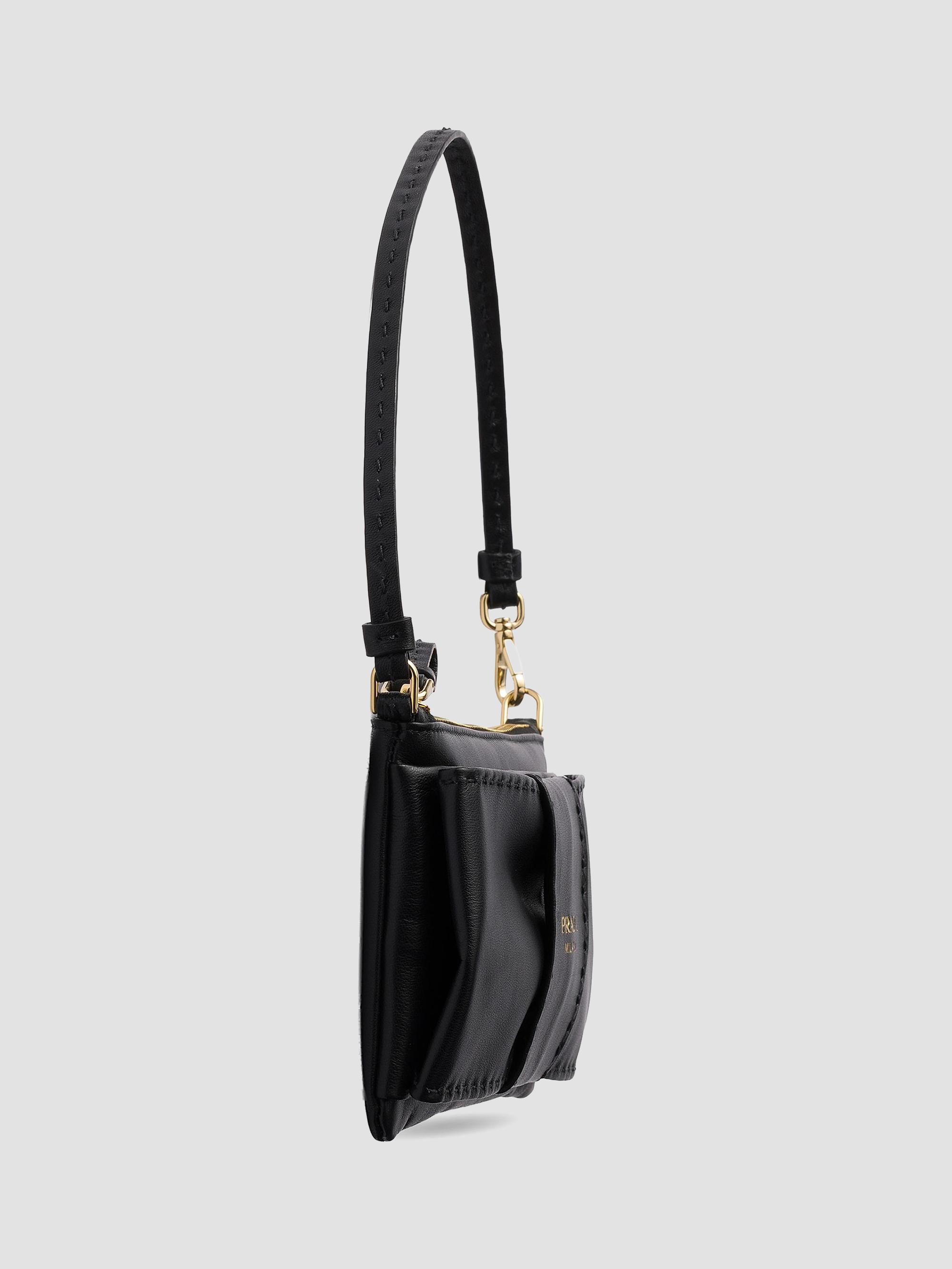Prada Nappa Leather Zipper Pouch | Saks Fifth Avenue