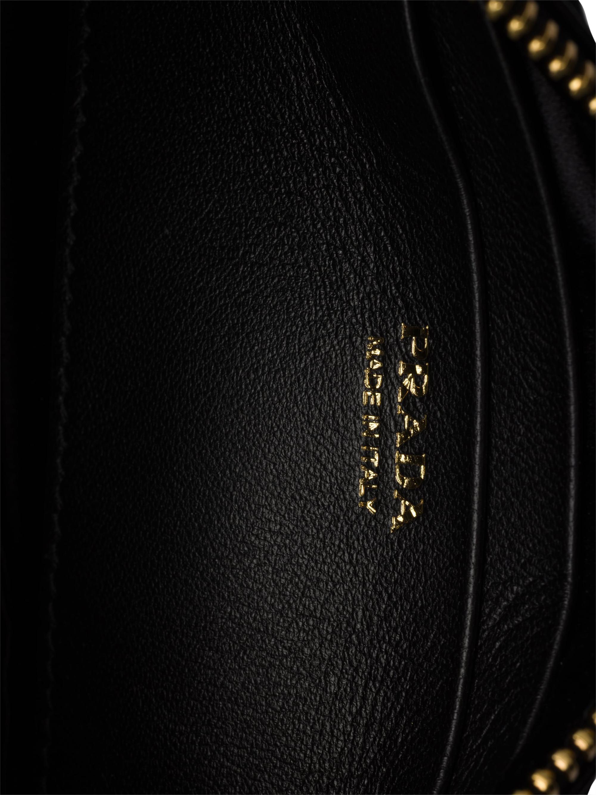 Prada Nappa Leather Zipper Pouch | Saks Fifth Avenue