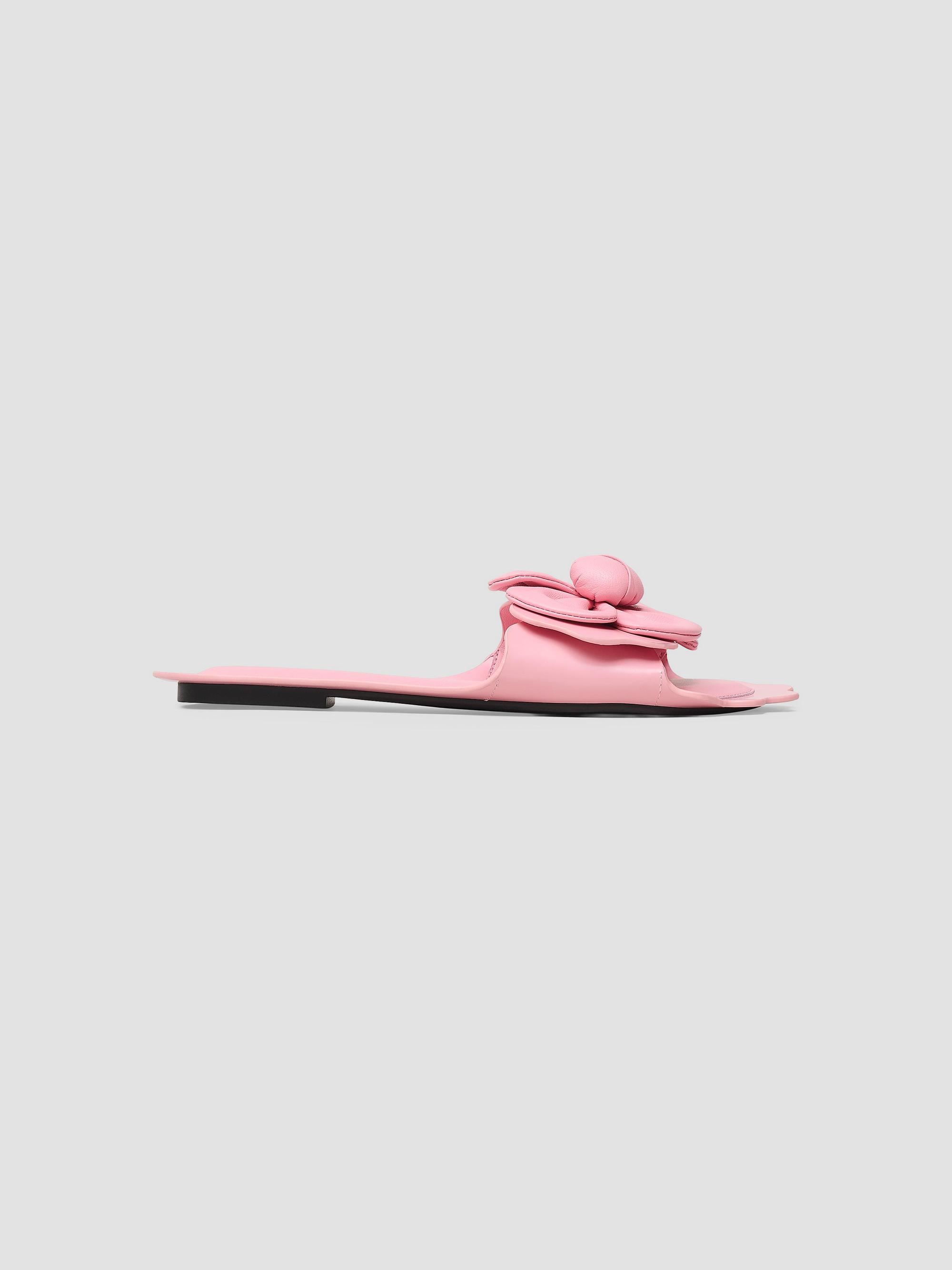 Marc Jacobs Women's The Daisy Flower-Appliqué Leather Sandals - Ribbon Pink | Thumbnail 6