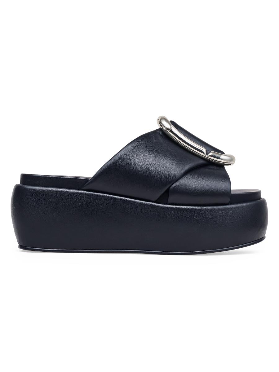 Marc Jacobs Pop J 65MM Leather Platform Sandals | Saks Fifth Avenue