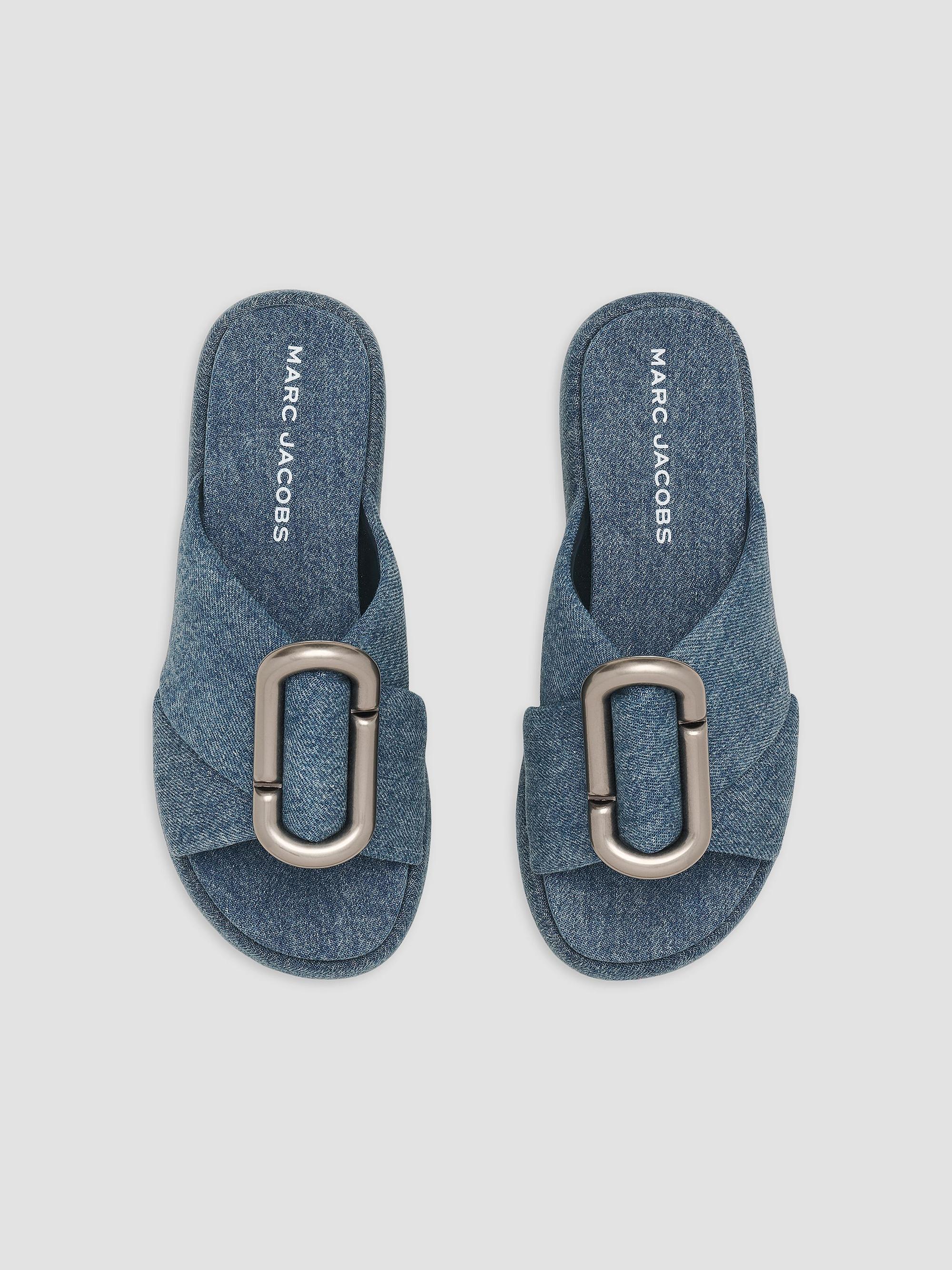 Marc Jacobs Pop J 65MM Denim Platform Sandals | Saks Fifth Avenue
