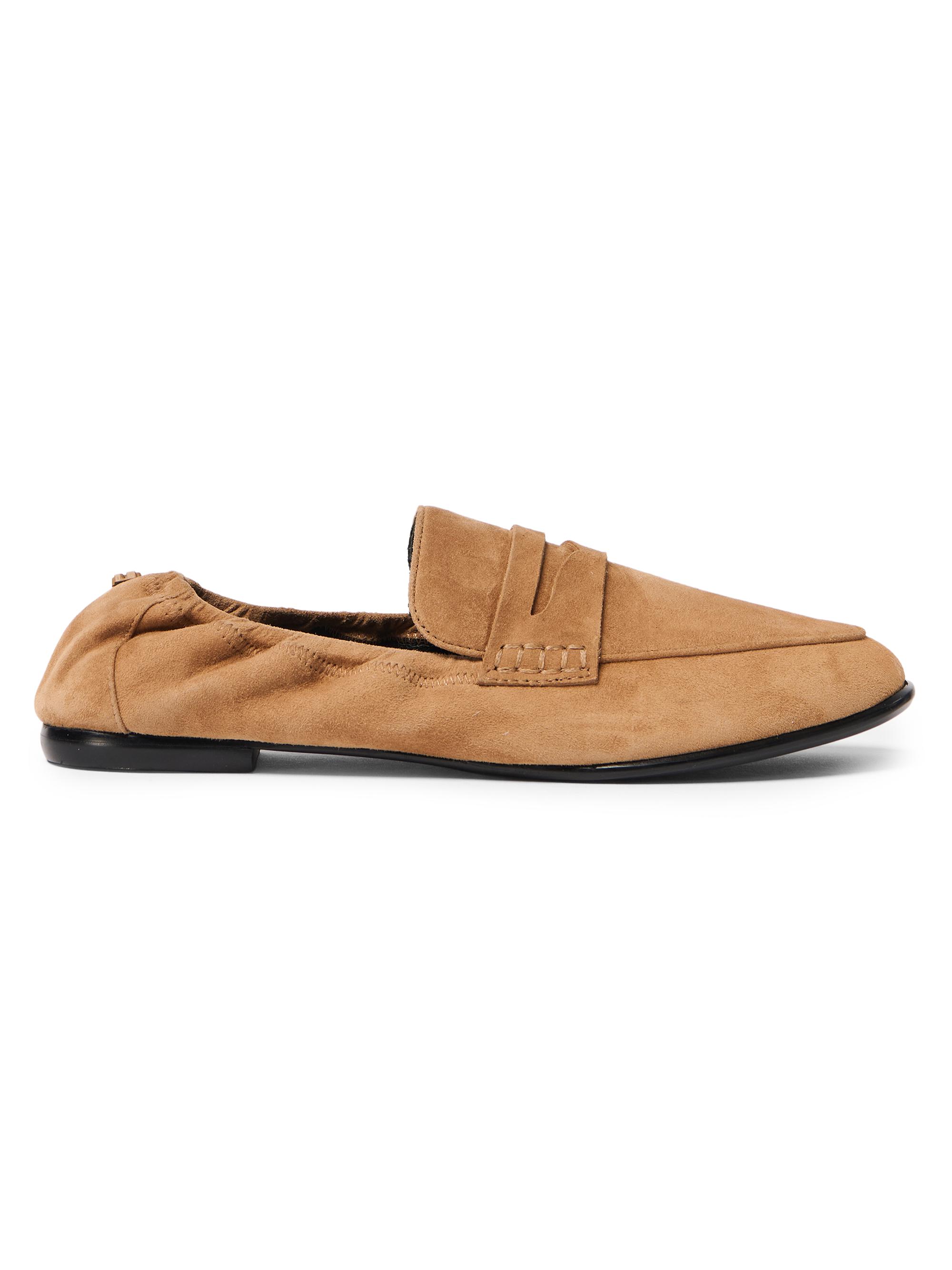 SIMKHAI Women's Danna Suede Loafers - Light Camel - Women's Shoes