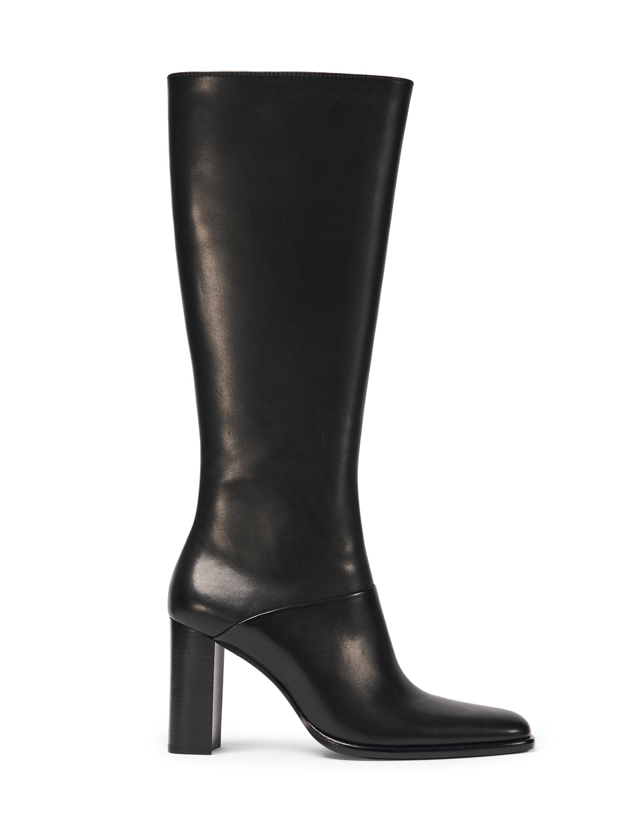 22élevé 85MM Leather Knee-High Boots | Saks Fifth Avenue